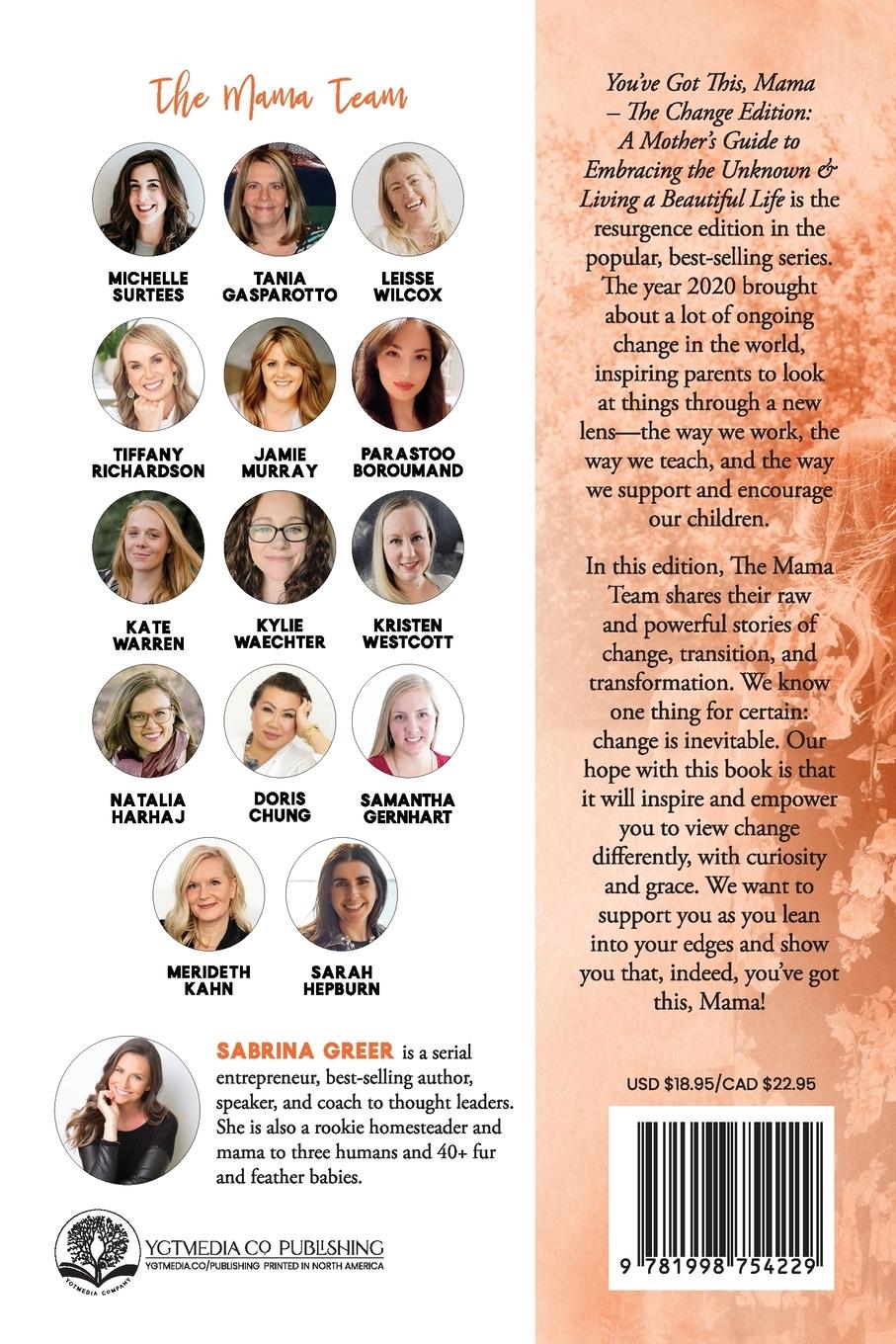 Rückseitencover You've Got This, Mama - The Change Edition