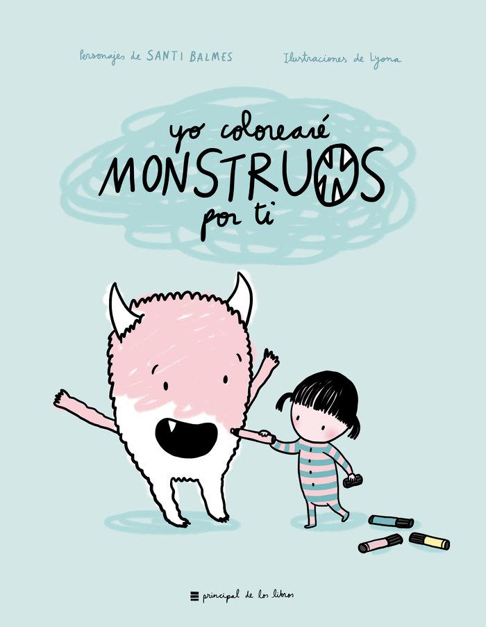 Vorderes Coverbild Yo Coloreare Monstruos Por Ti