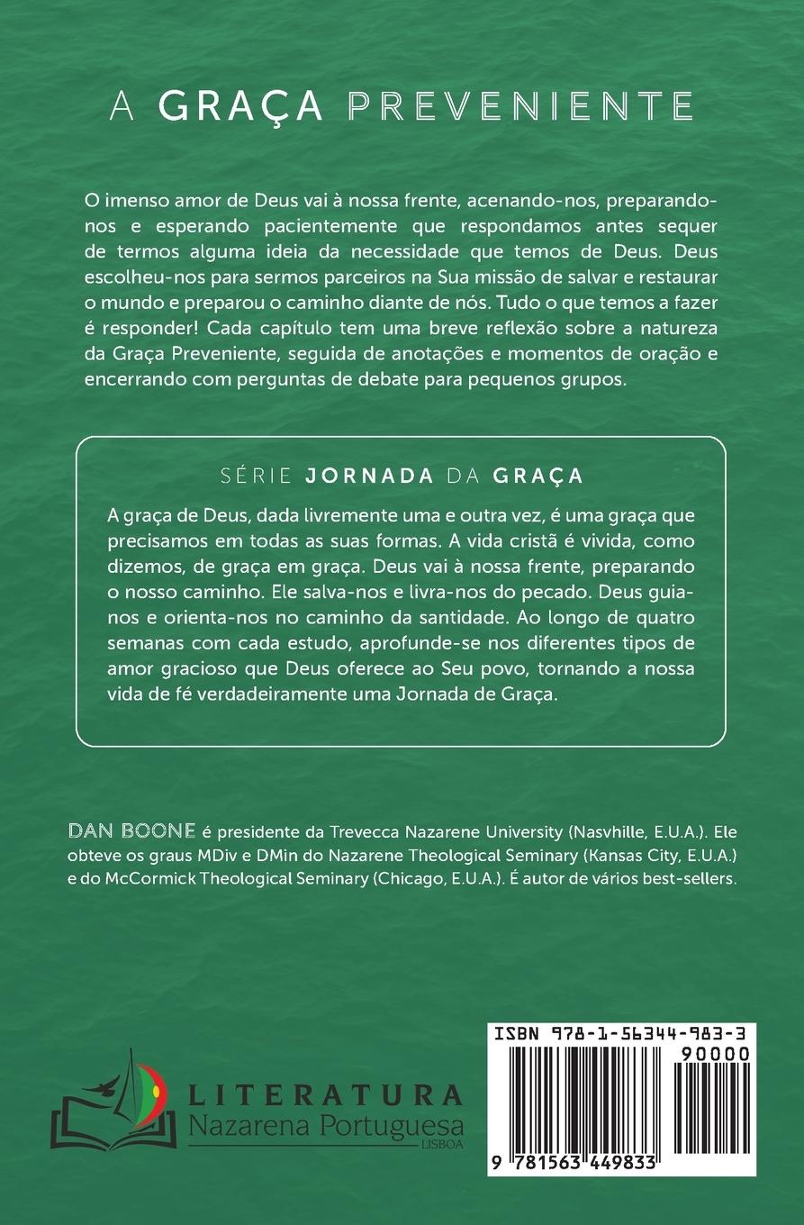 Rückseitencover A Graça Preveniente