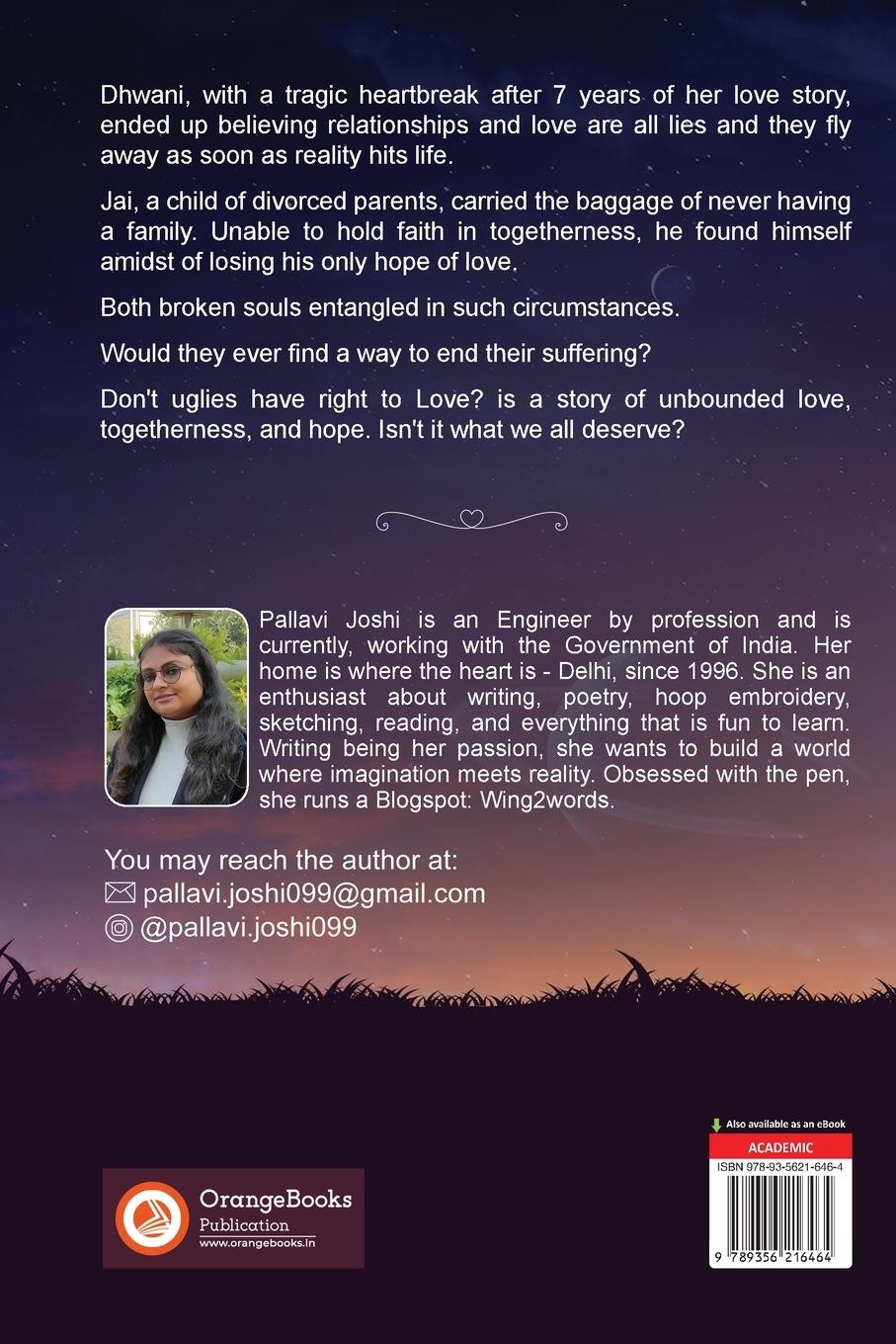 Rückseitencover Don't Uglies have Right to Love?