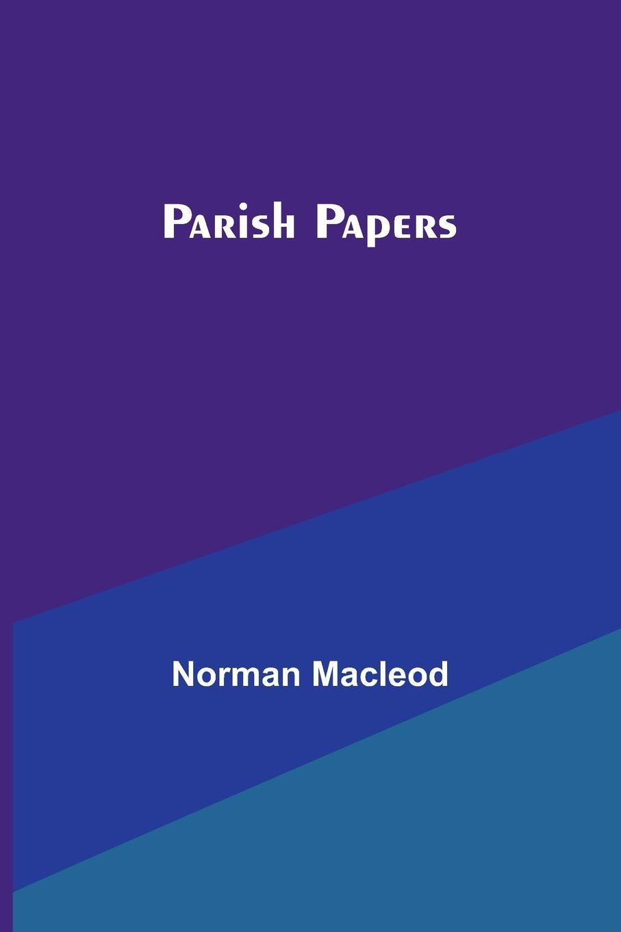 Vorderes Coverbild Parish Papers