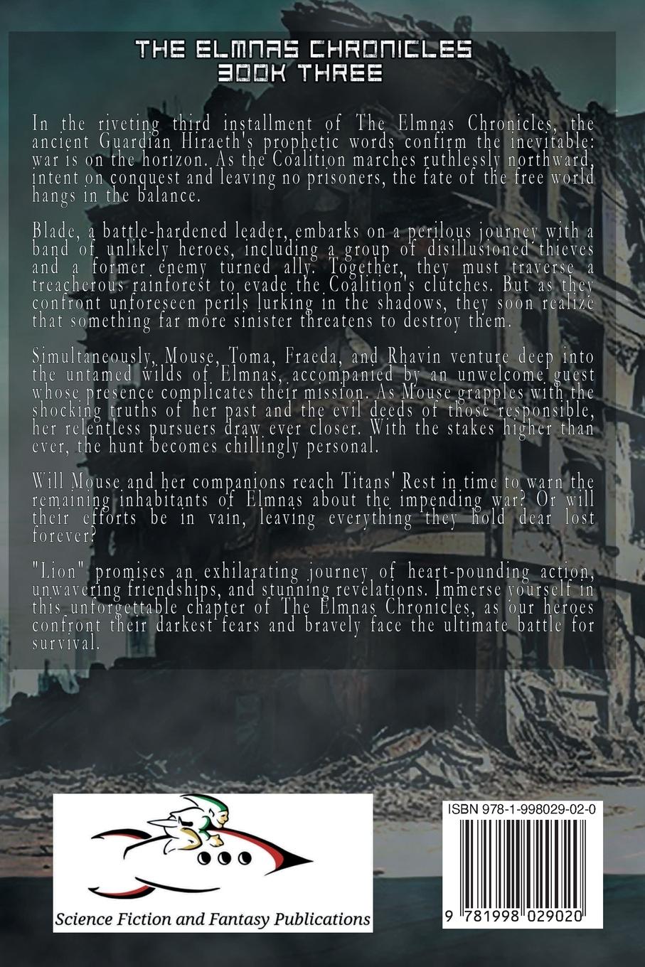 Rückseitencover LION