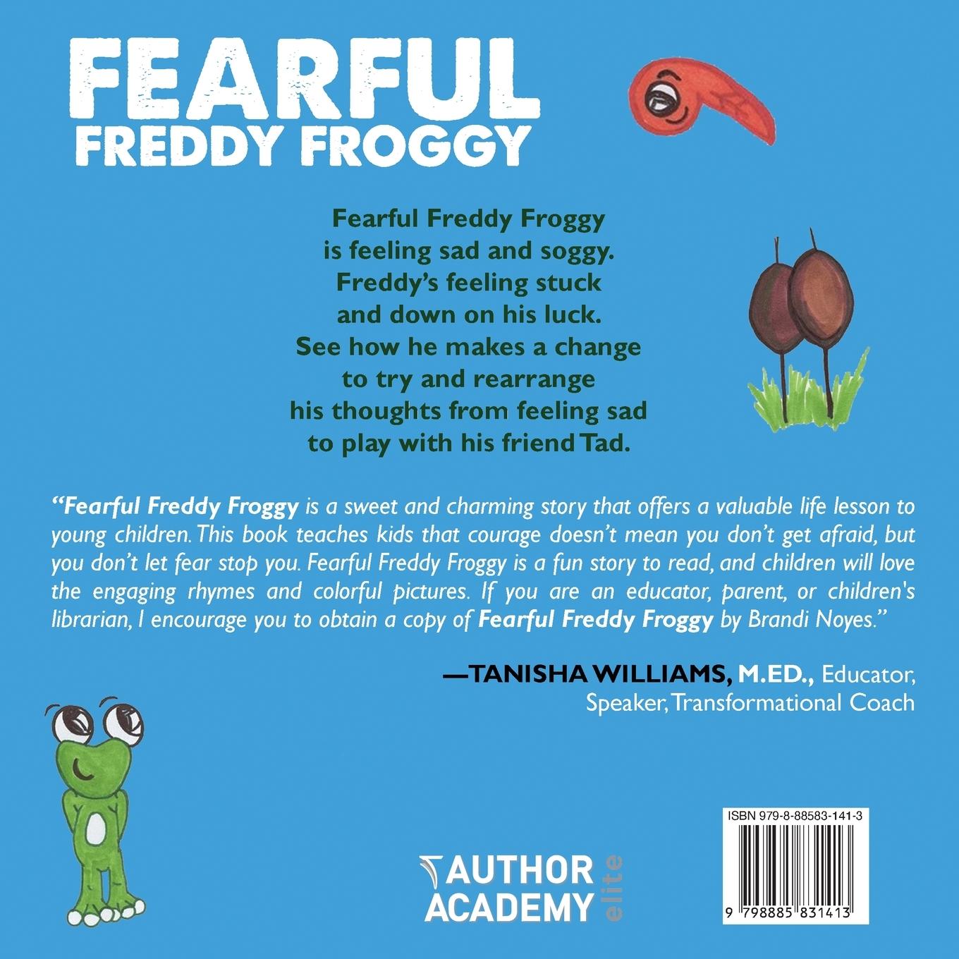Rückseitencover Fearful Freddy Froggy