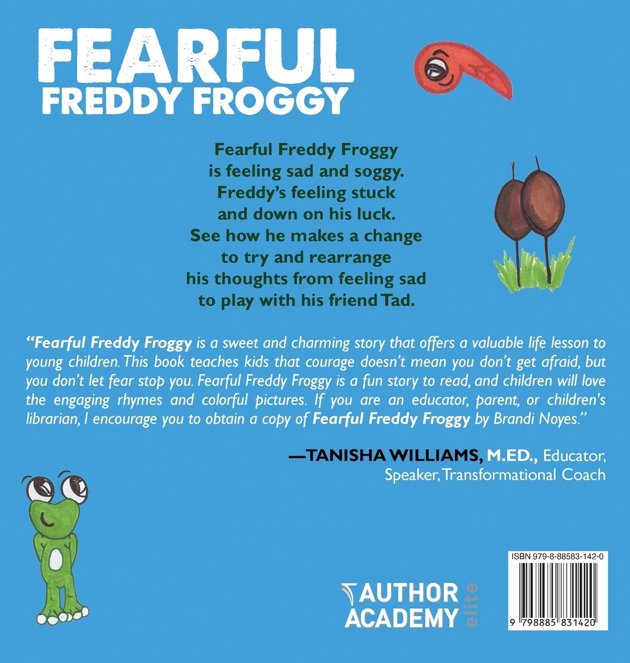 Rückseitencover Fearful Freddy Froggy