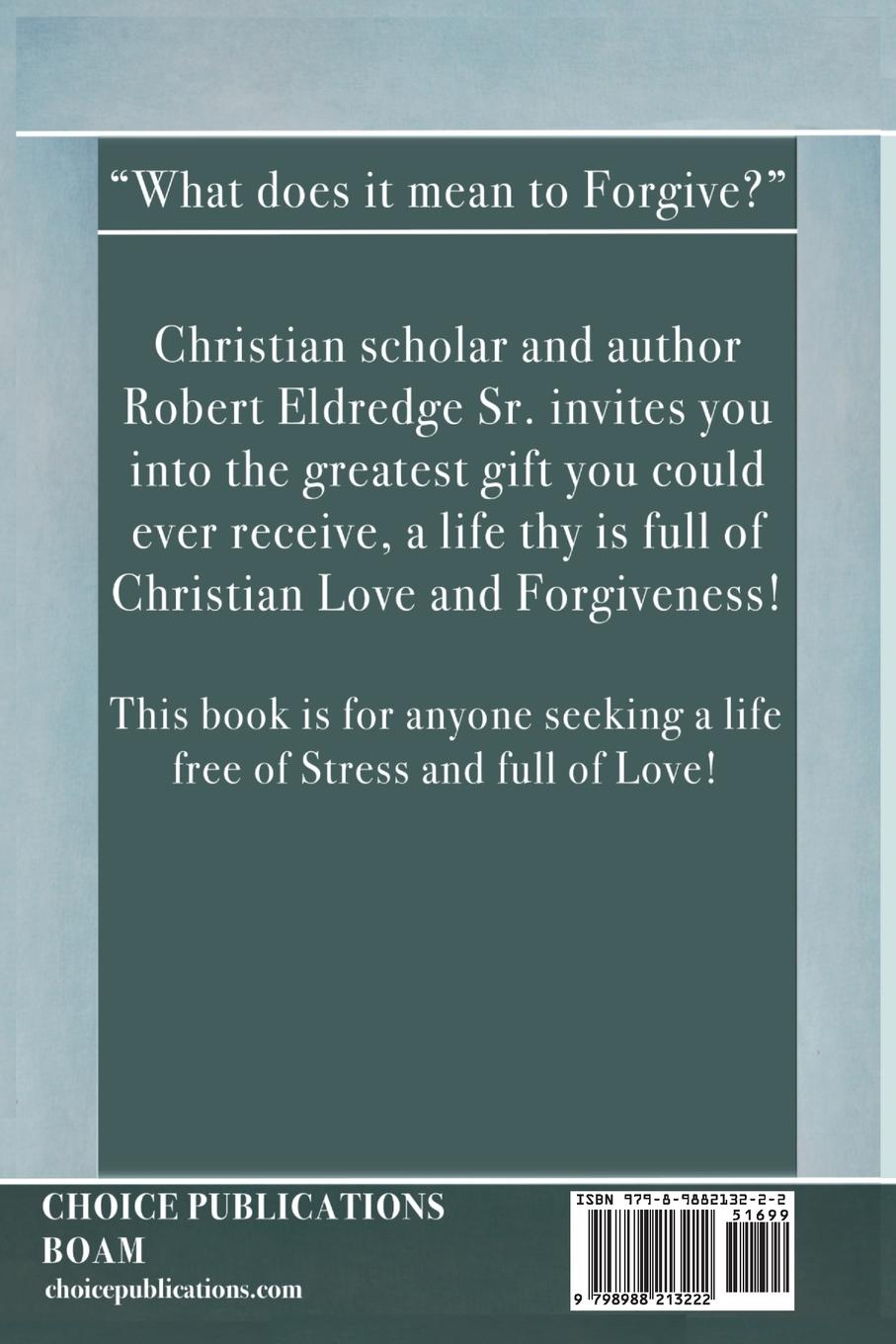 Rückseitencover Christian Love Christian Forgiveness