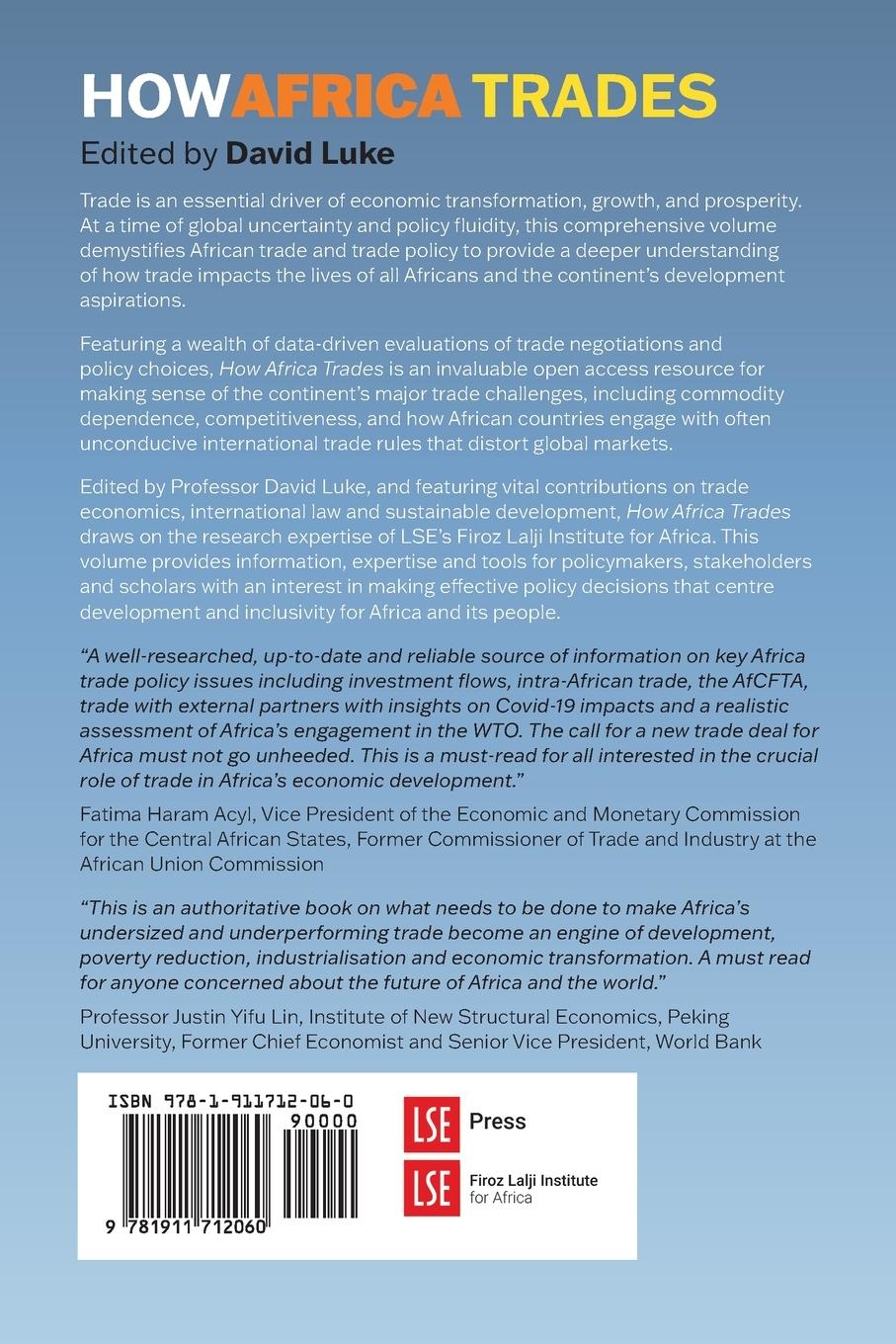 Rückseitencover How Africa Trades