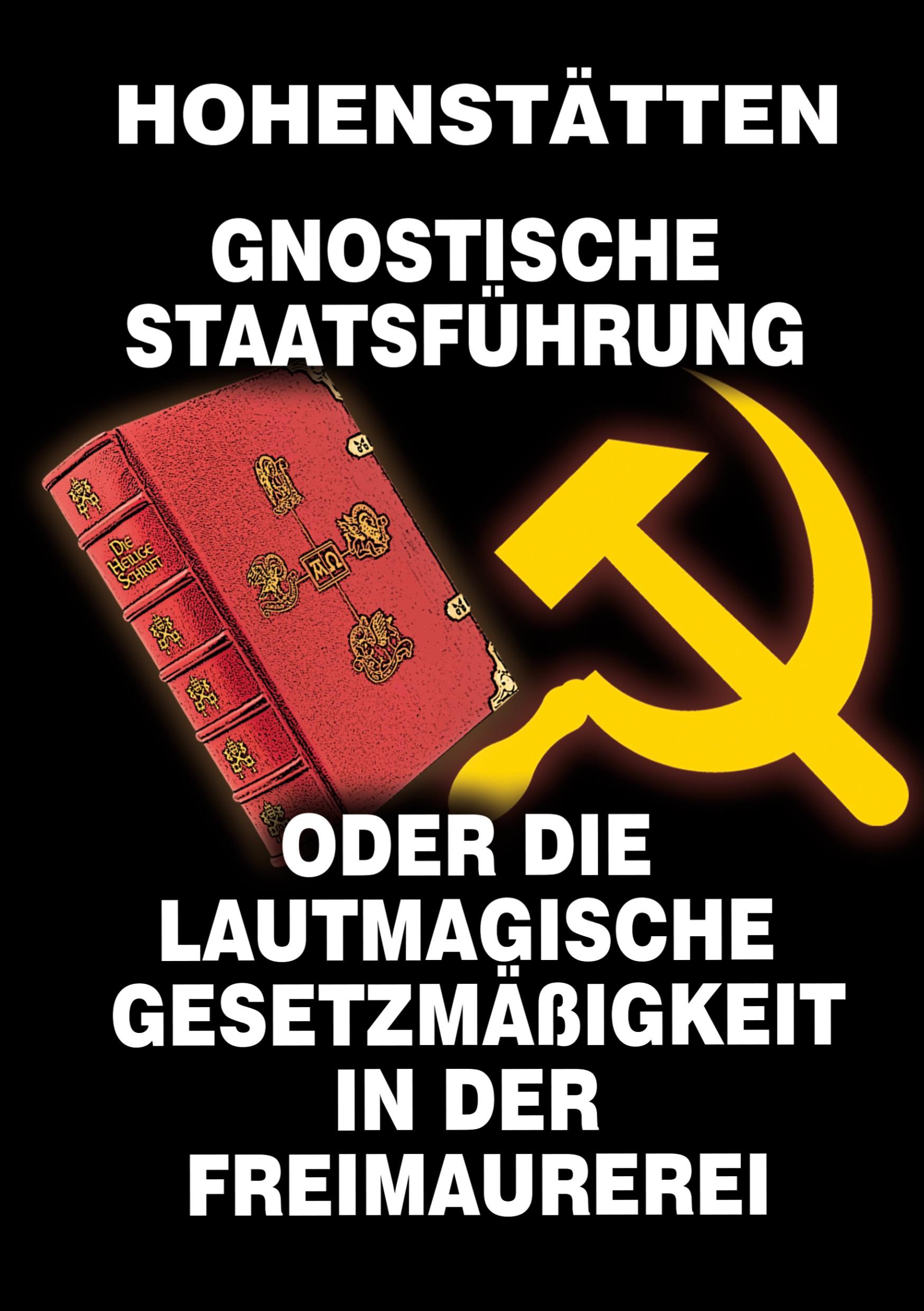Vorderes Coverbild Gnostische Staatsführung