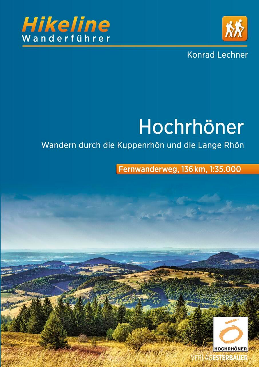 Vorderes Coverbild Wanderführer Hochrhöner