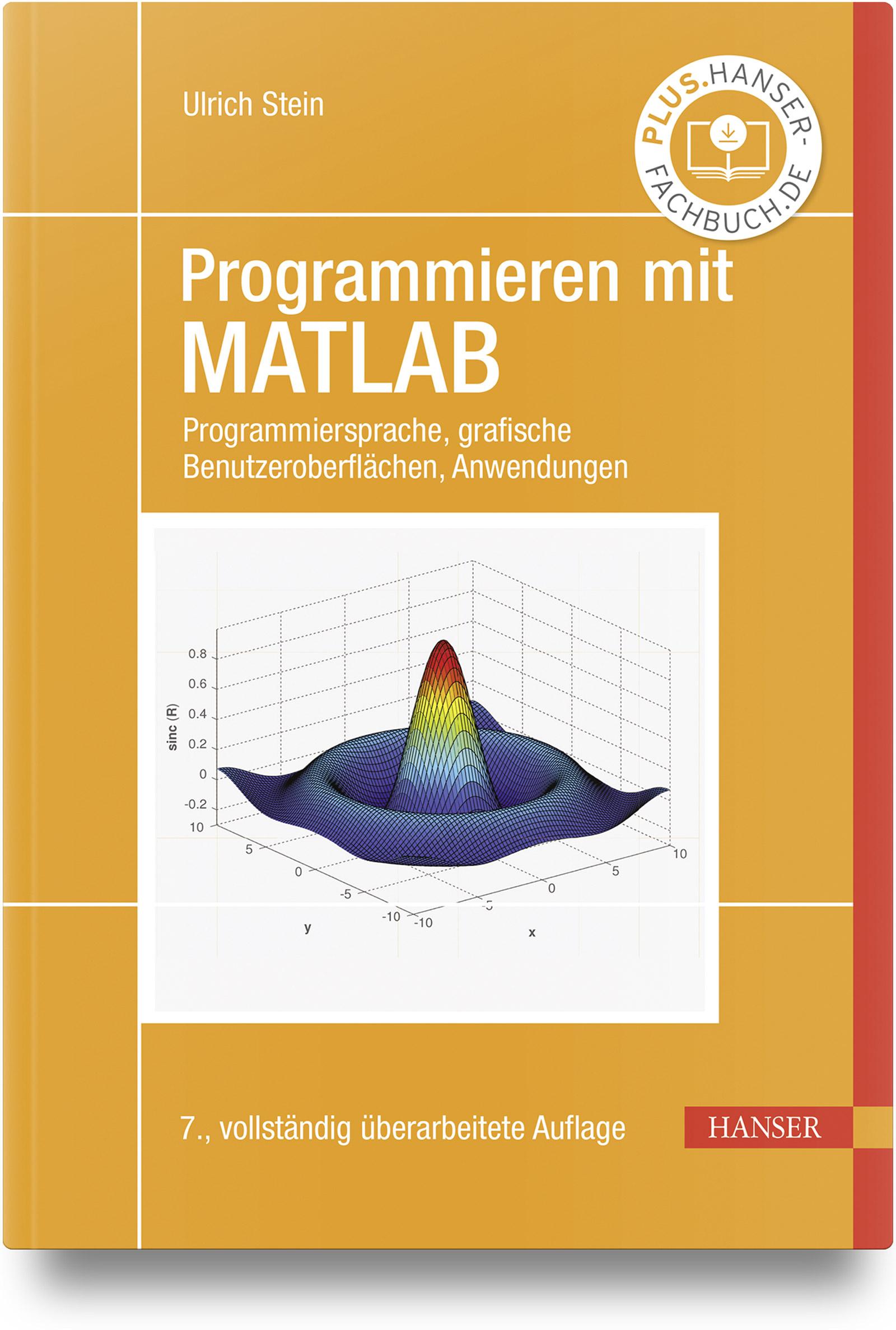 Vorderes Coverbild Programmieren mit MATLAB