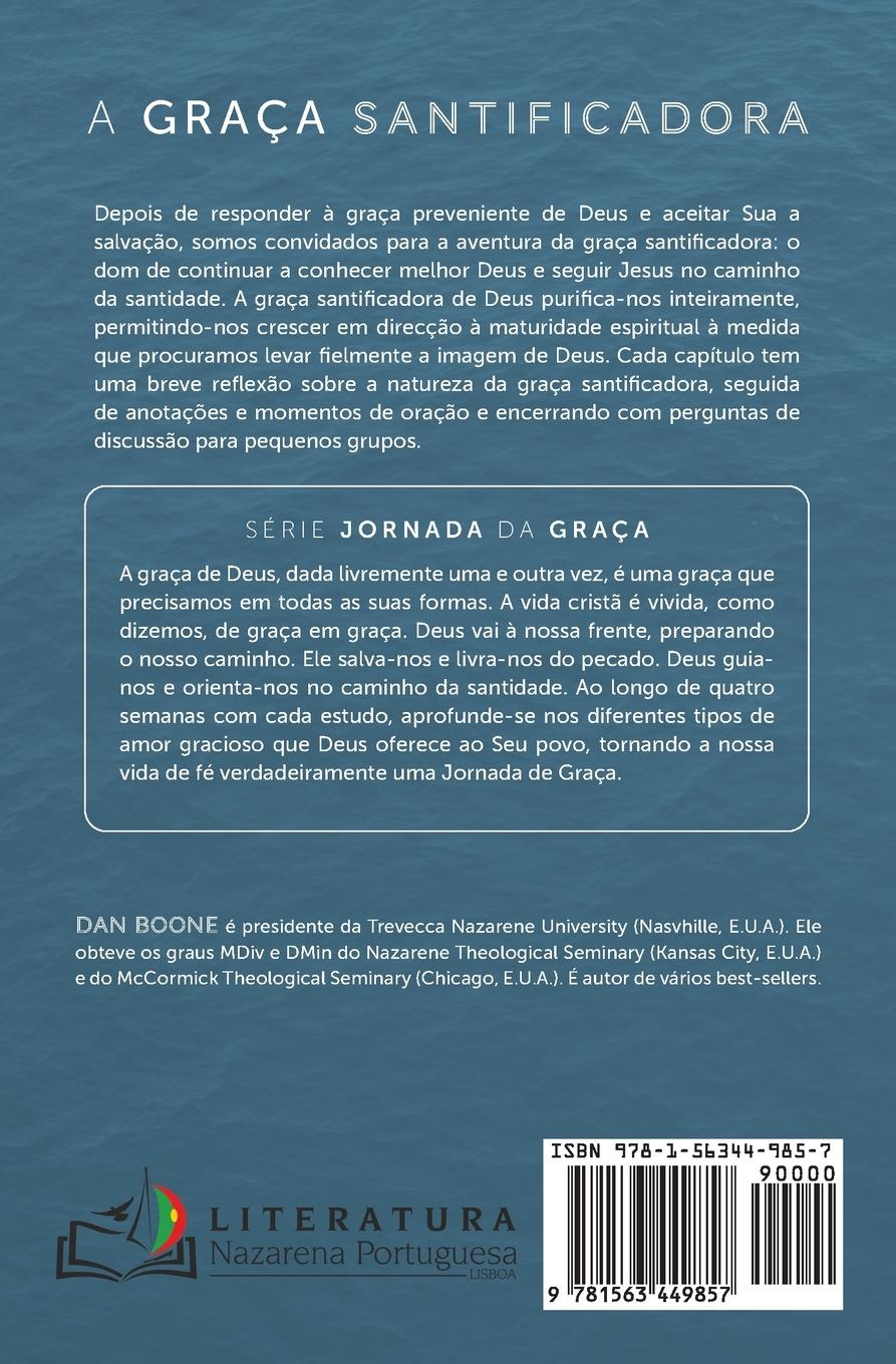 Rückseitencover A Graça Santificadora