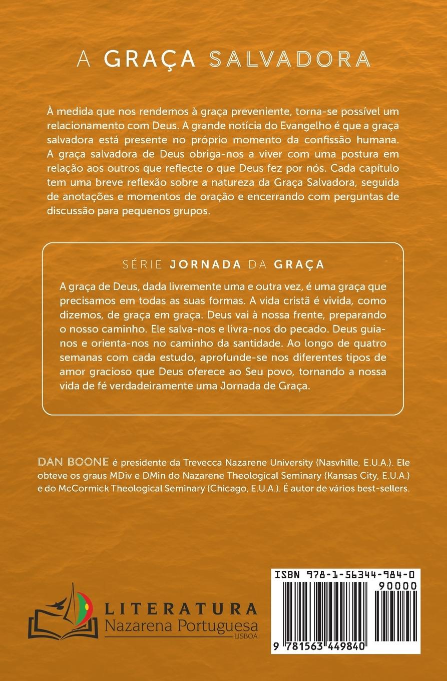 Rückseitencover A Graça Salvadora