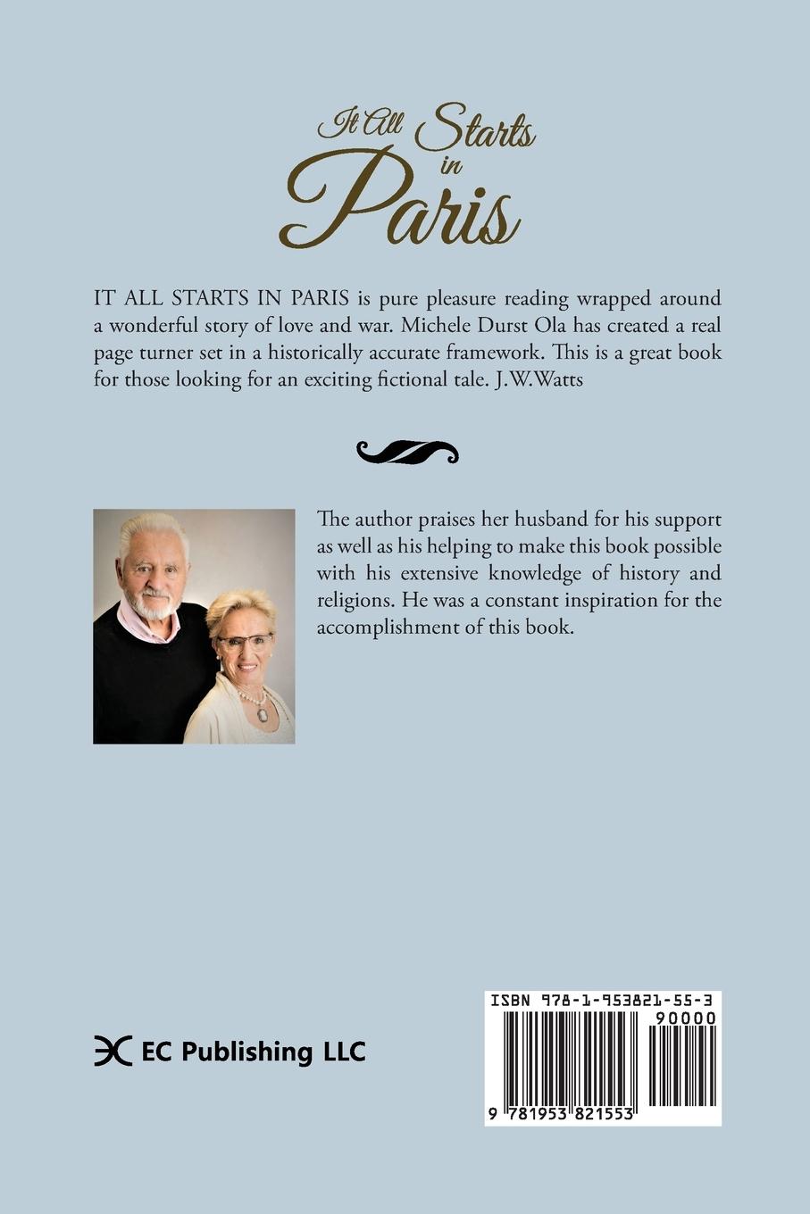 Rückseitencover It All Starts in Paris