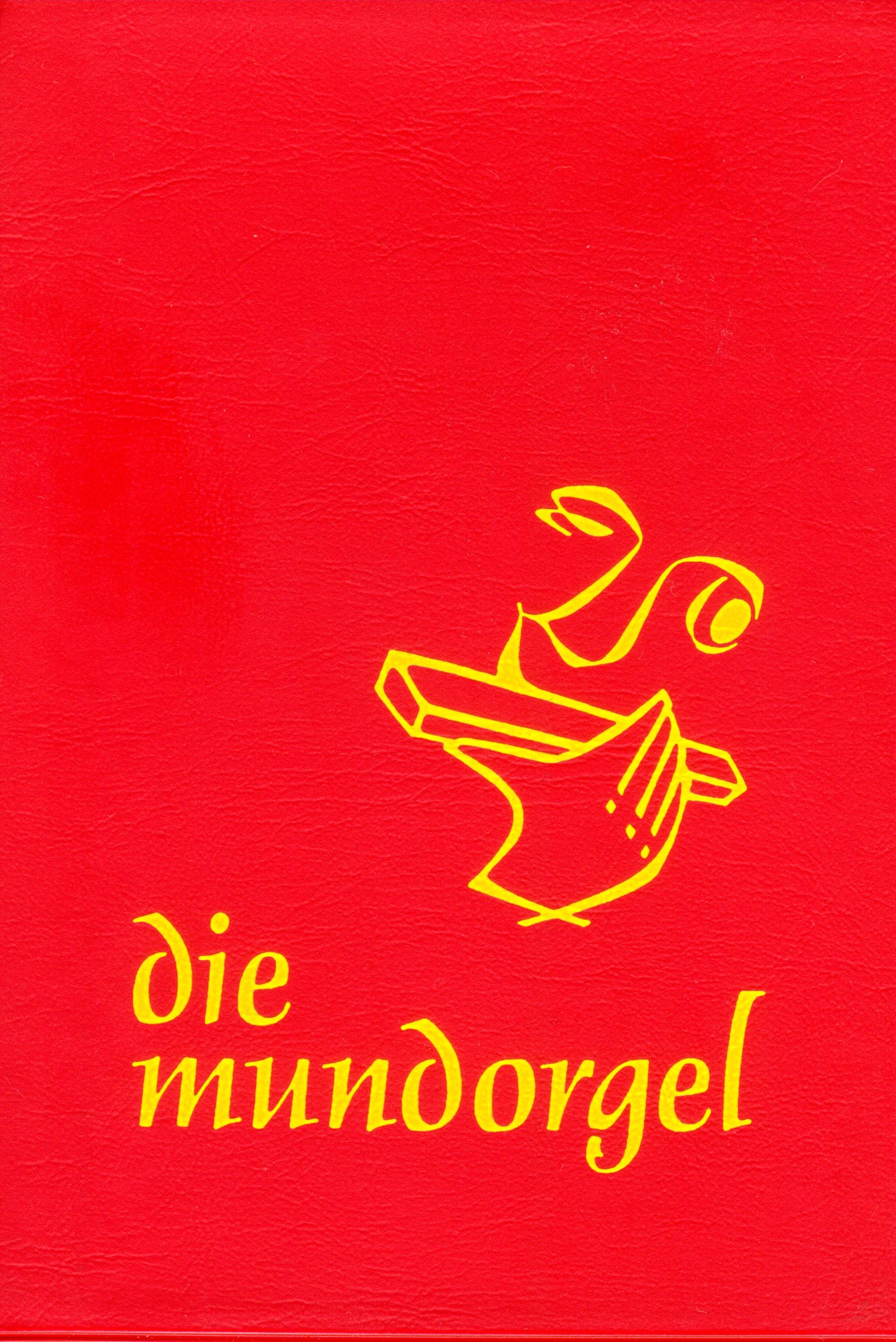 Vorderes Coverbild die mundorgel - Notenausgabe Großdruck
