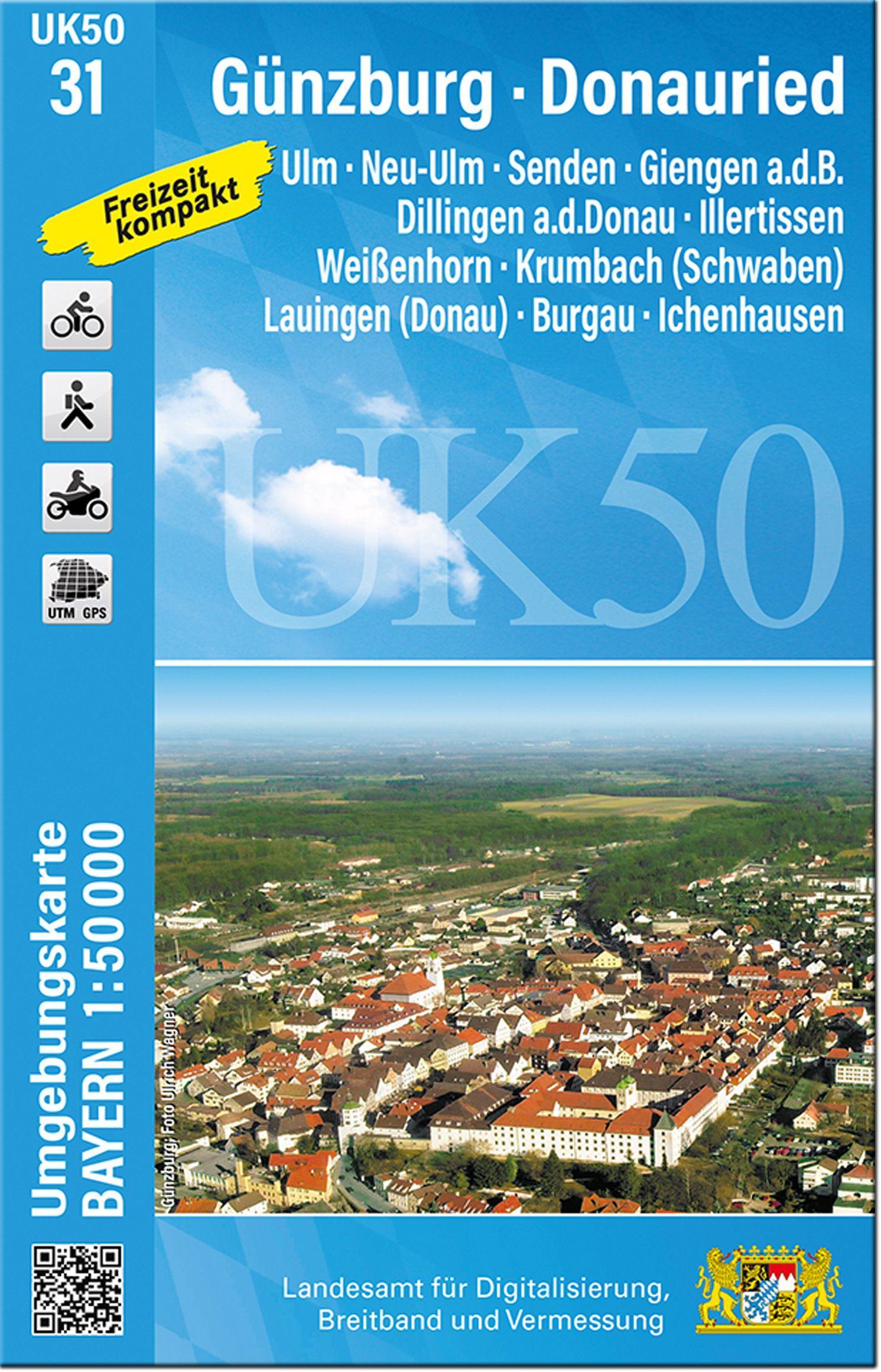 Vorderes Coverbild UK50-31 Günzburg - Donauried