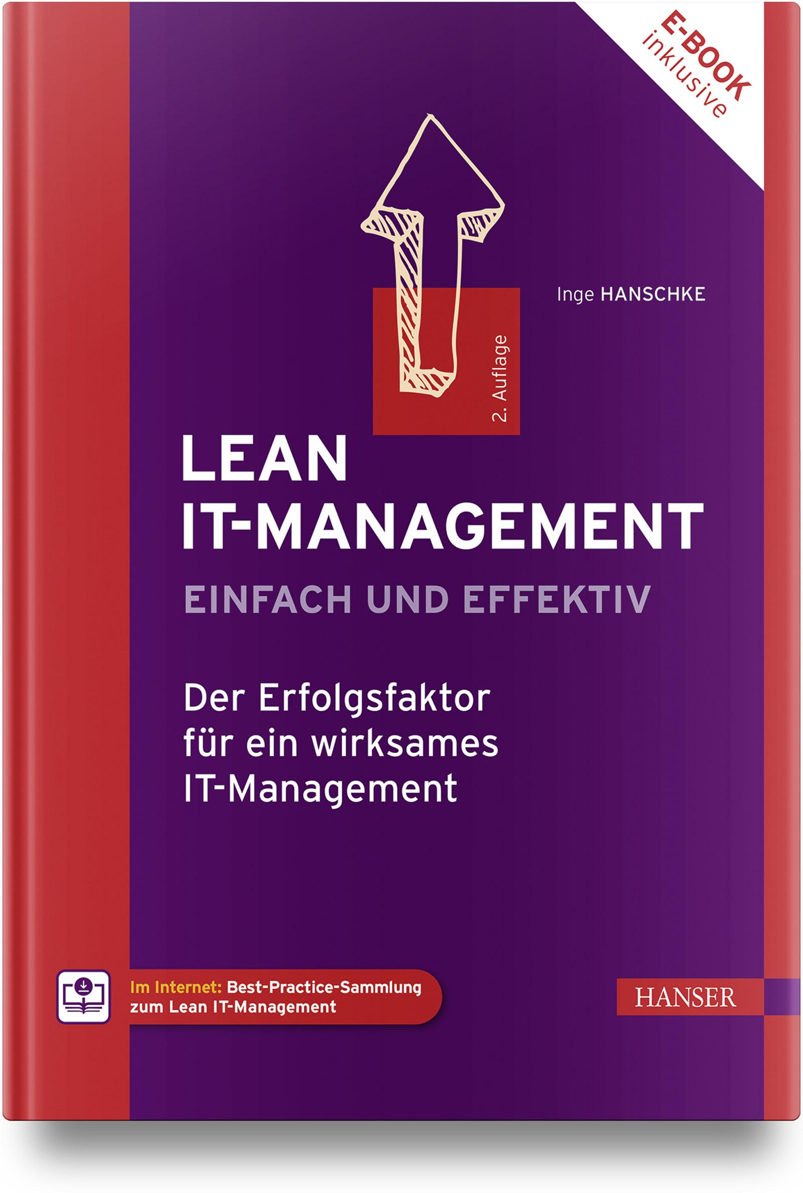 Vorderes Coverbild Lean IT-Management - einfach und effektiv
