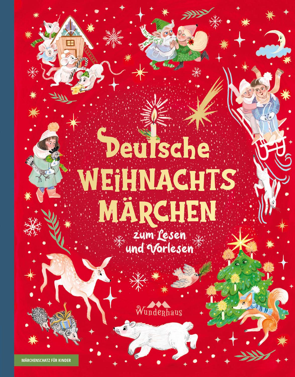 Vorderes Coverbild Deutsche Weihnachtsmärchen