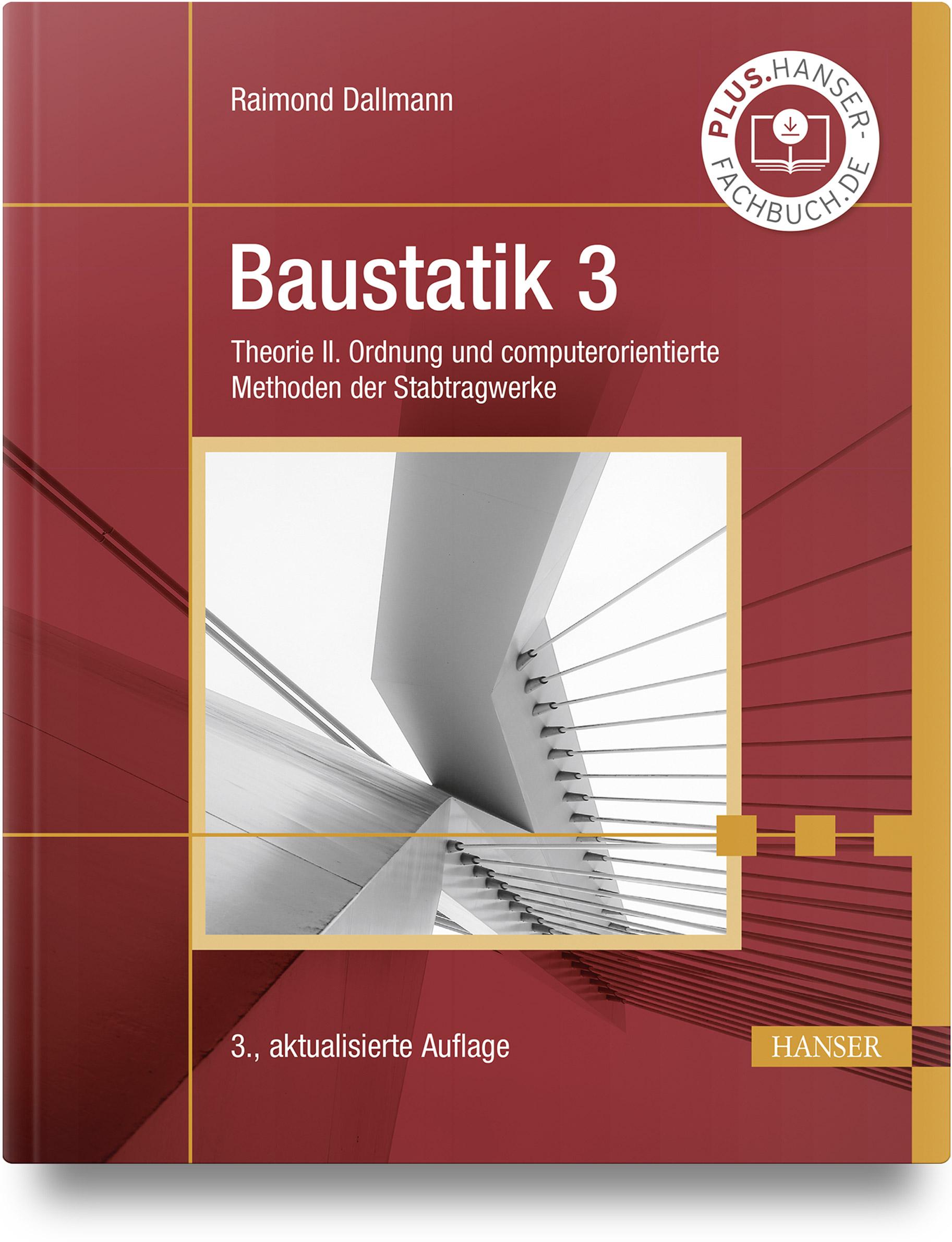 Vorderes Coverbild Baustatik 3