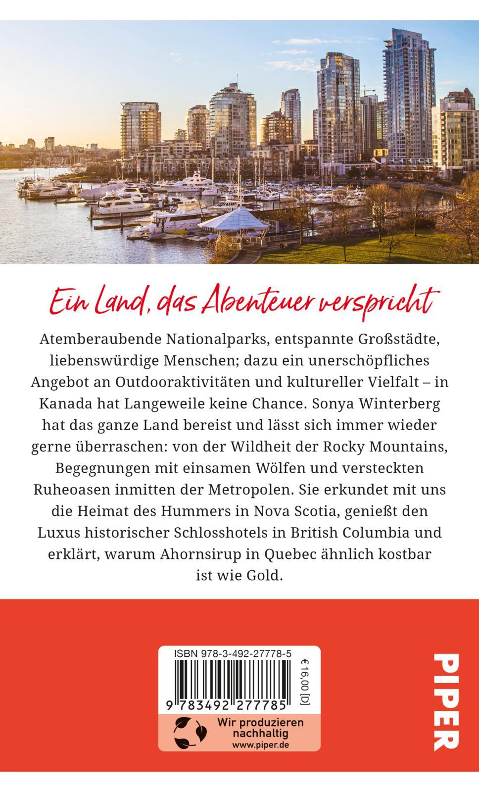 Rückseitencover Gebrauchsanweisung für Kanada