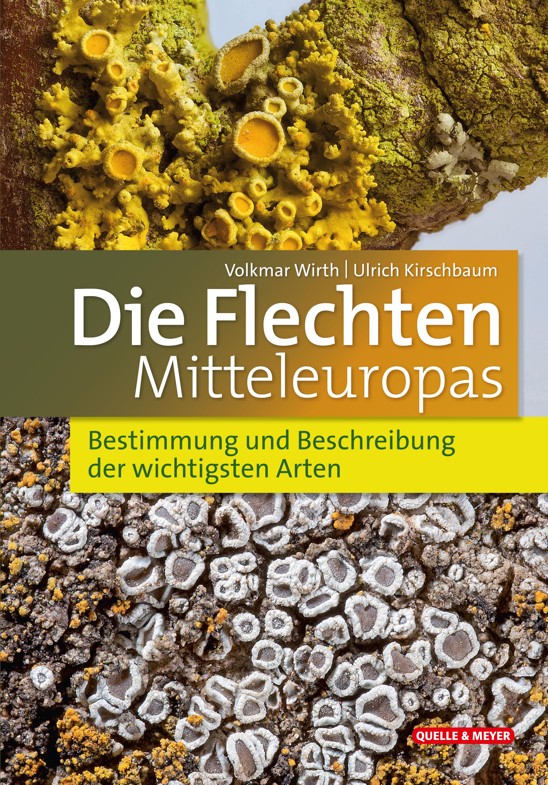 Vorderes Coverbild Die Flechten Mitteleuropas
