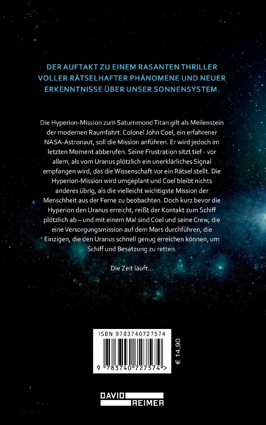 Rückseitencover Das Uranus Leuchten