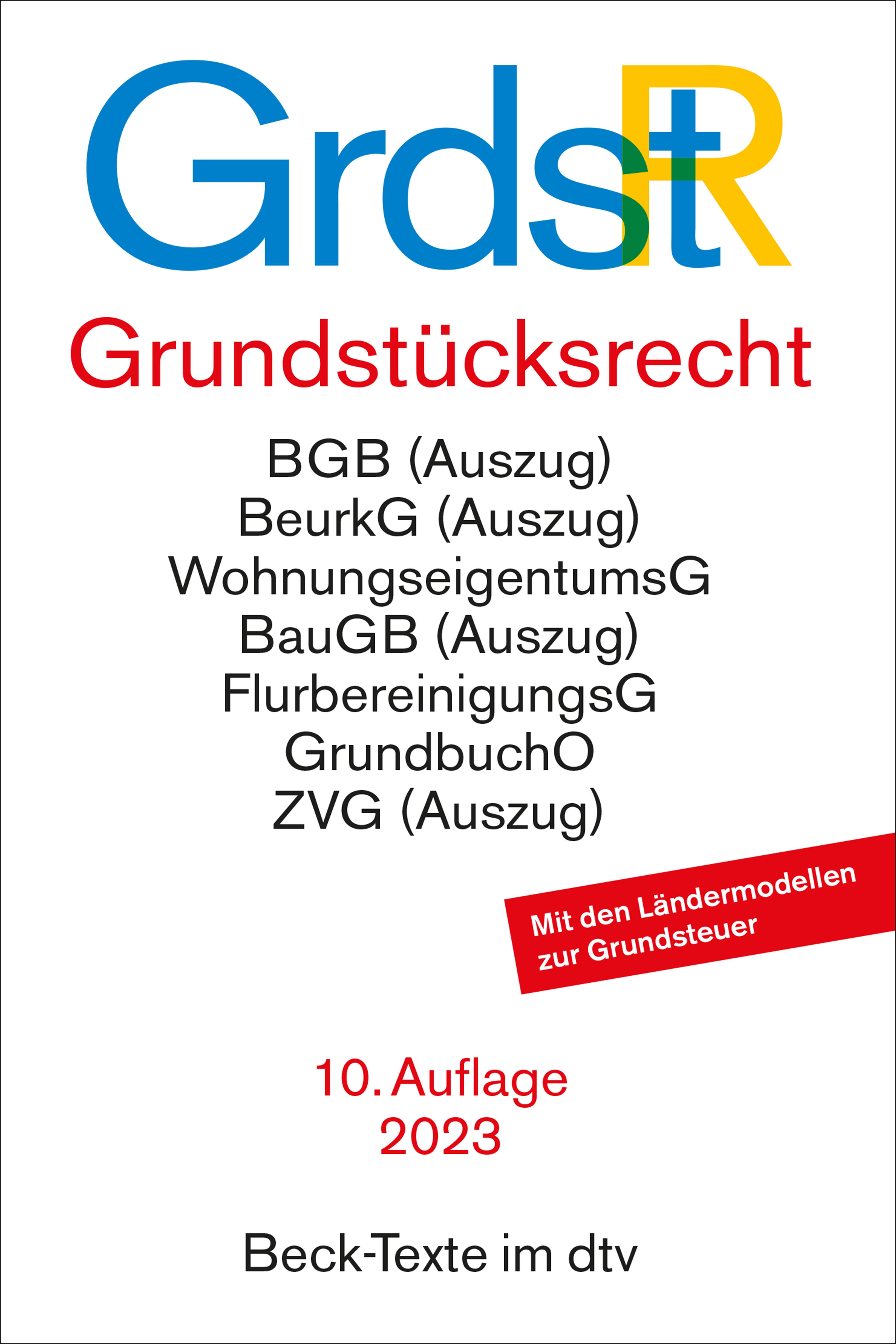Vorderes Coverbild Grundstücksrecht