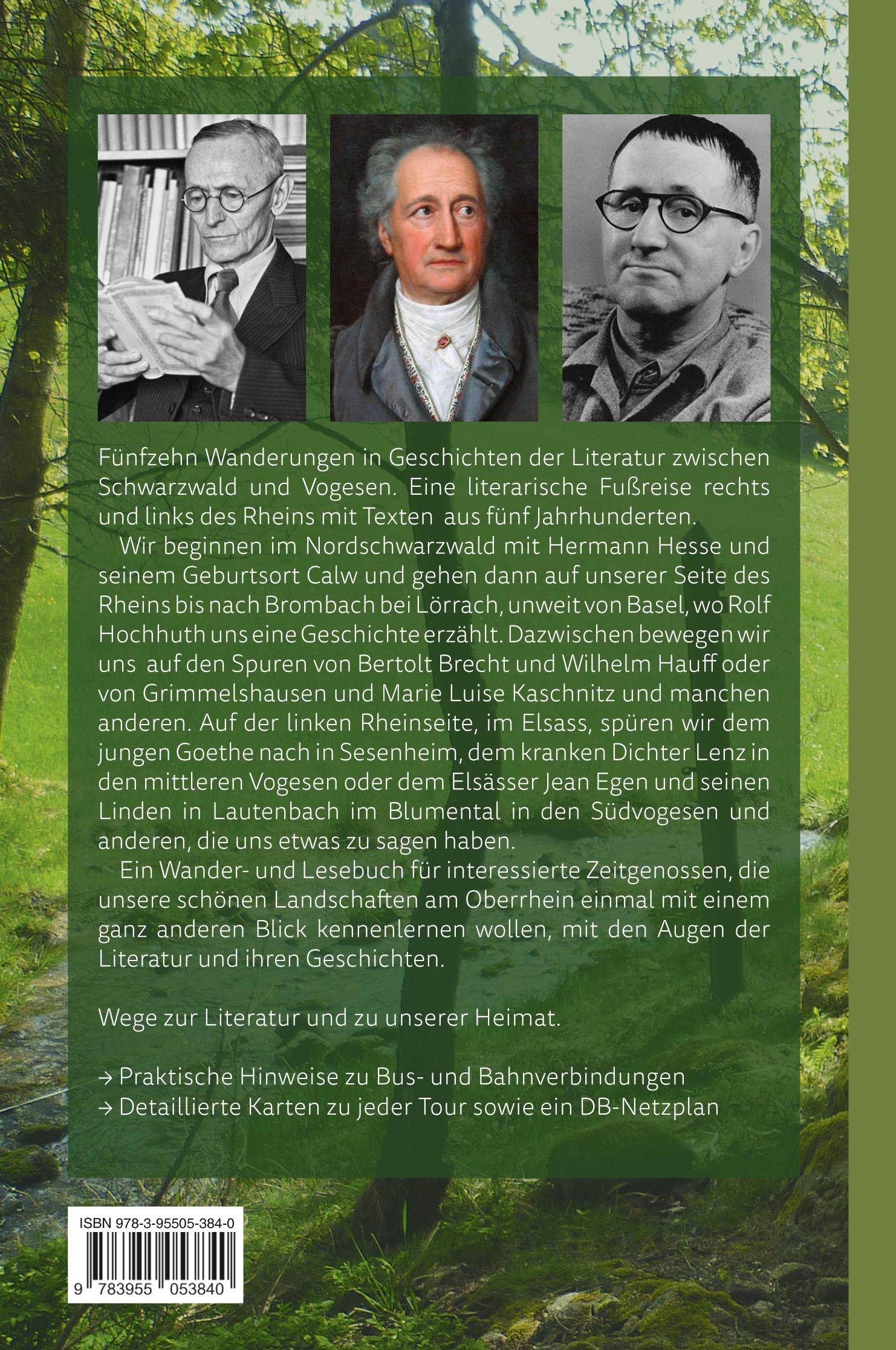 Rückseitencover Wege zur Literatur