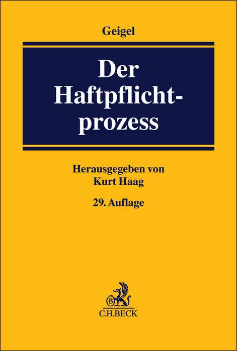 Vorderes Coverbild Der Haftpflichtprozess
