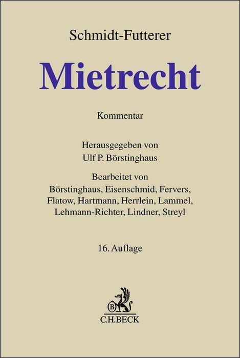 Vorderes Coverbild Mietrecht