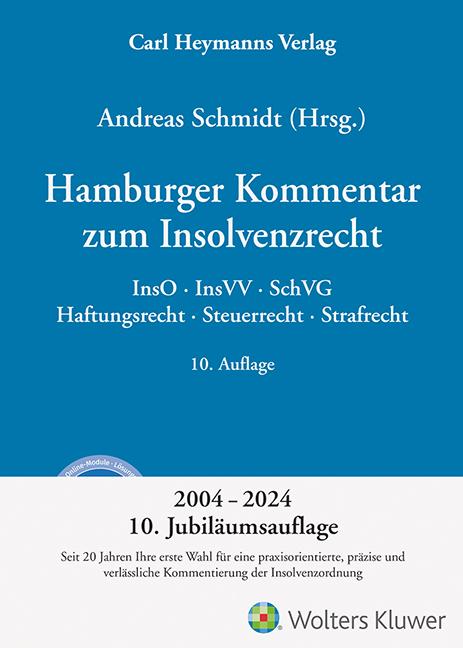 Vorderes Coverbild Hamburger Kommentar zum Insolvenzrecht