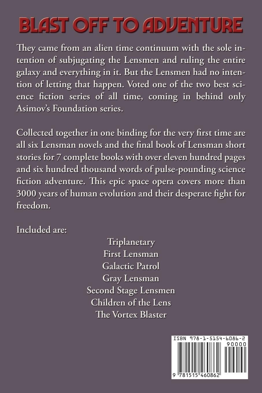 Rückseitencover The LENSMAN Super Pack