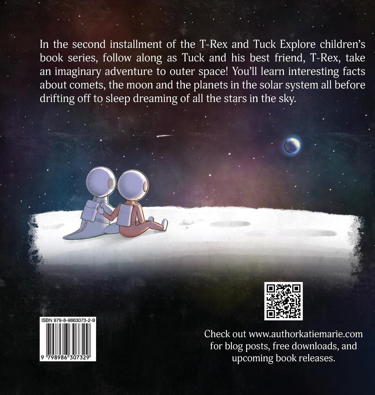 Rückseitencover T-Rex and Tuck Explore Outer Space