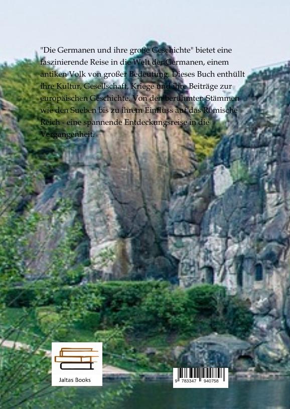 Rückseitencover Die Germanen und ihre große Geschichte