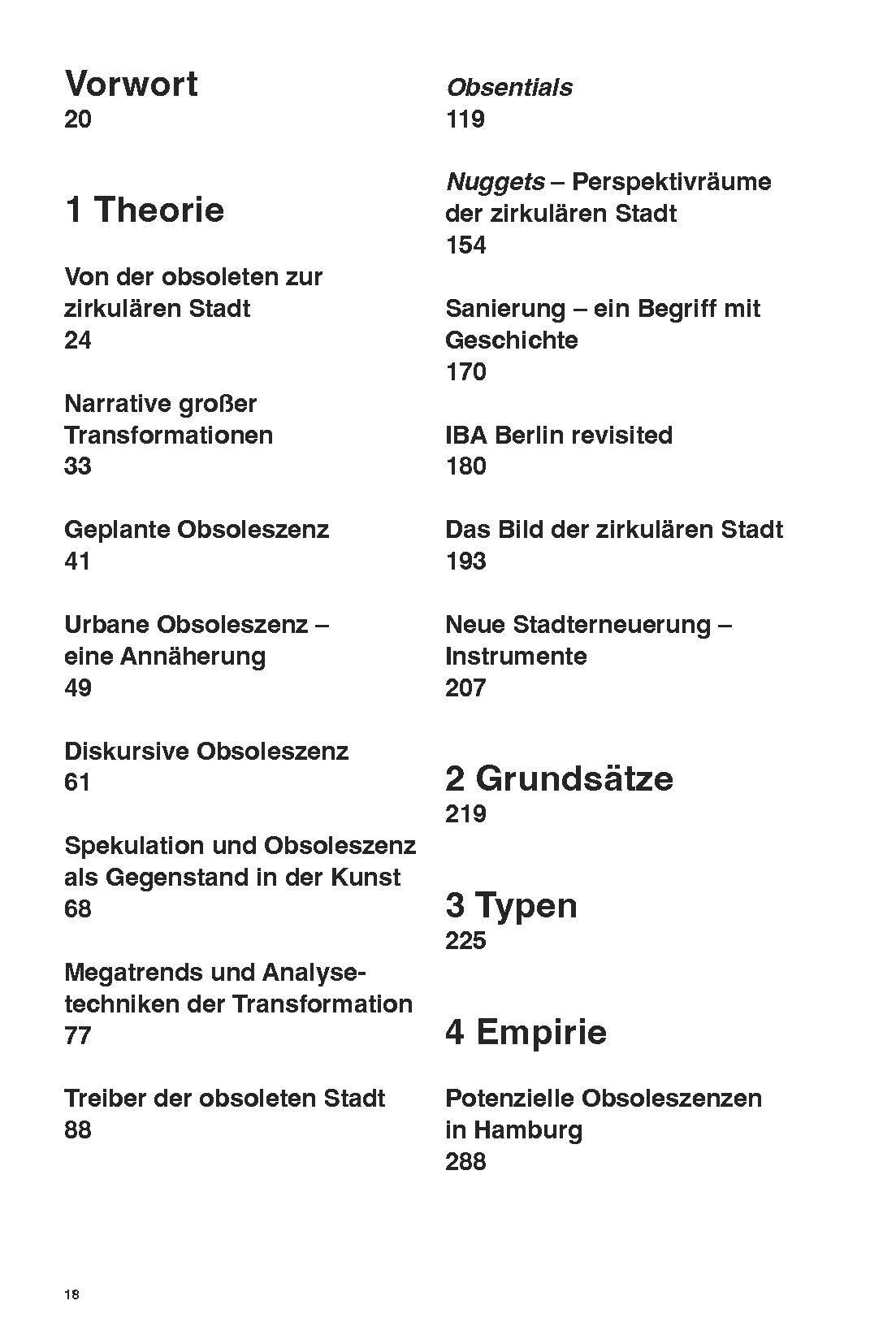 Beispielinhalt (Bild) Die obsolete Stadt