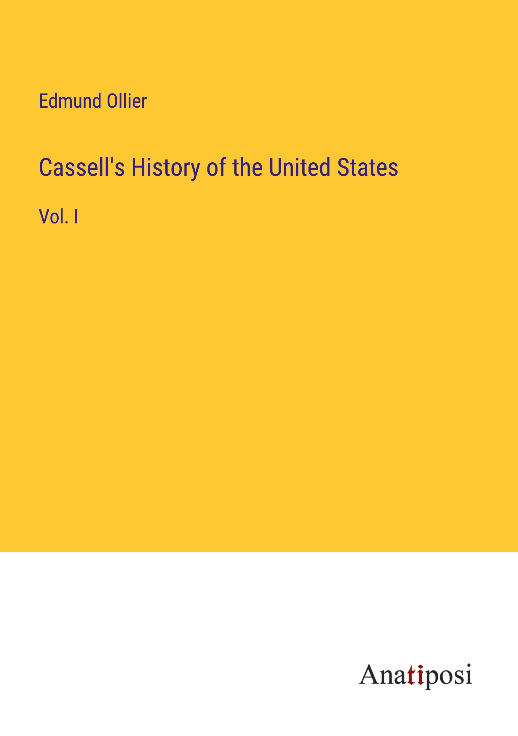Vorderes Coverbild Cassell's History of the United States