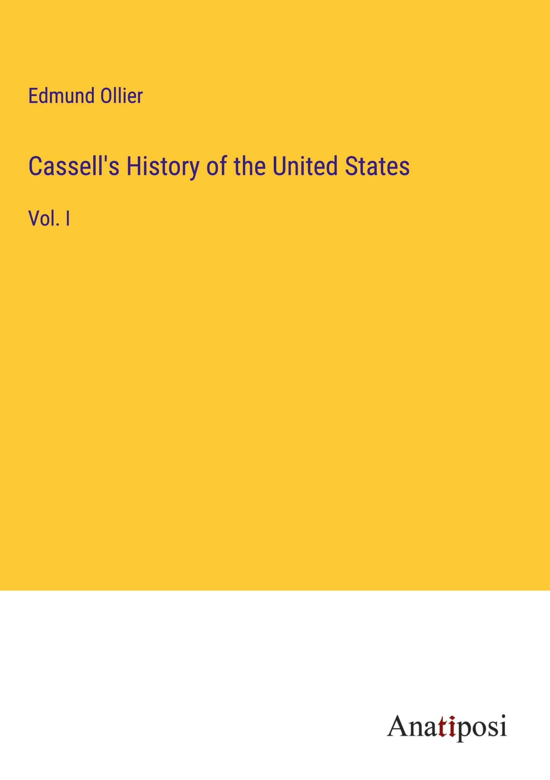 Vorderes Coverbild Cassell's History of the United States