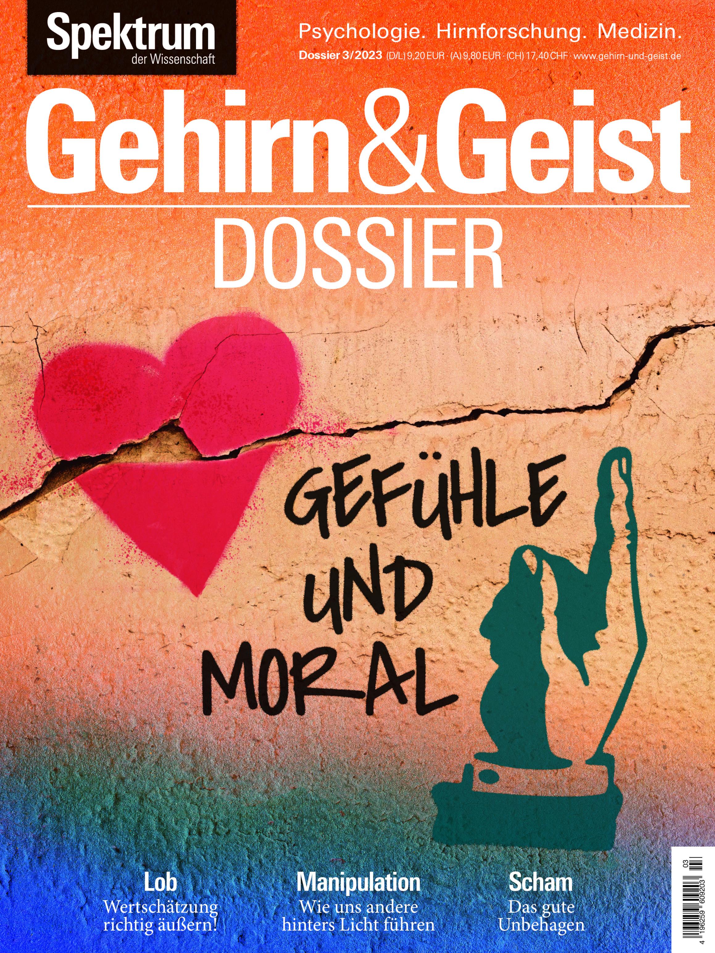 Vorderes Coverbild Gehirn&Geist Dossier - Gefühle und Moral