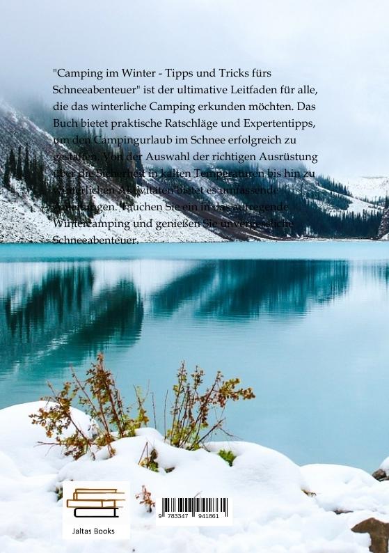 Rückseitencover Camping im Winter - Tipps und Tricks fürs Schneeabenteuer