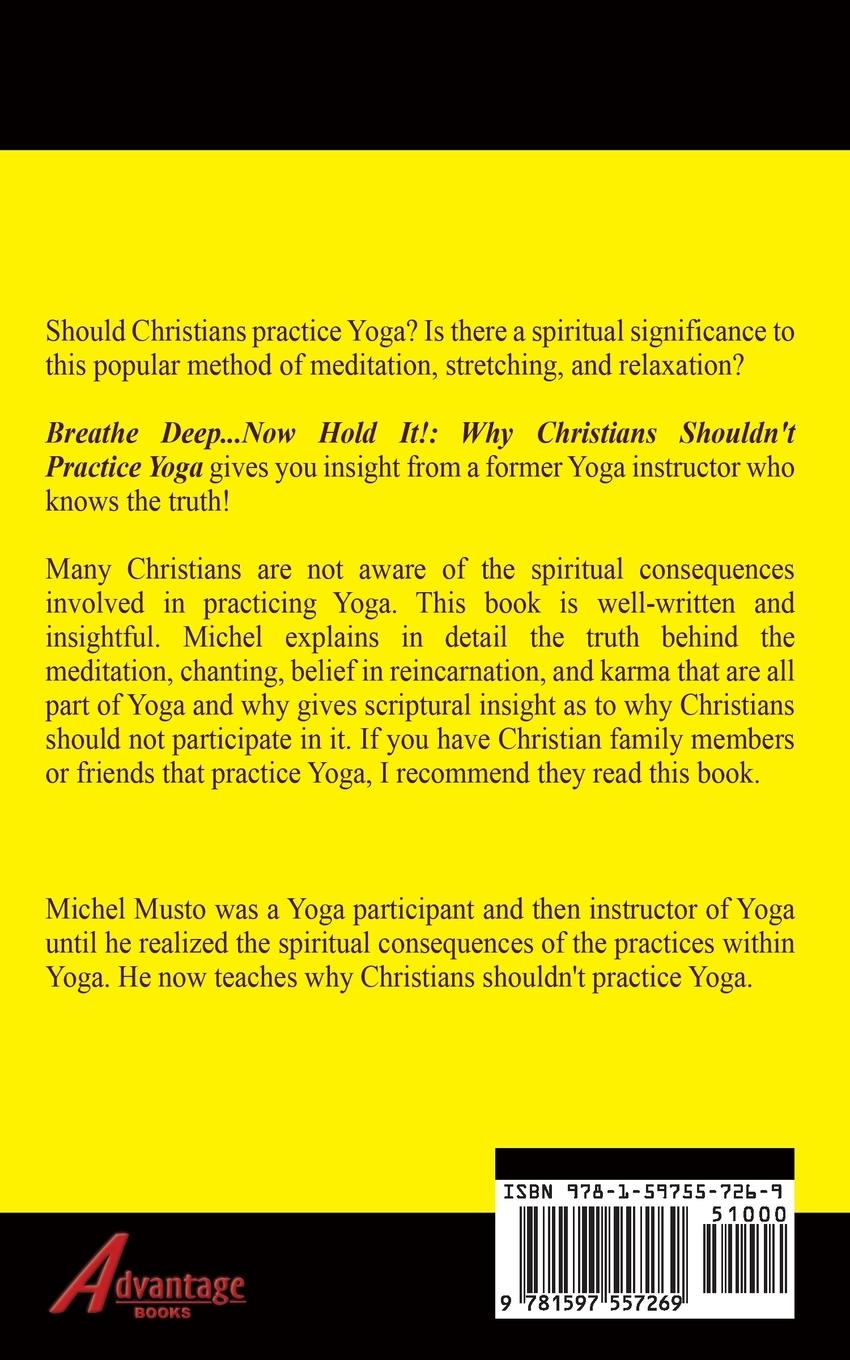 Rückseitencover Breathe Deep...Now Hold It!