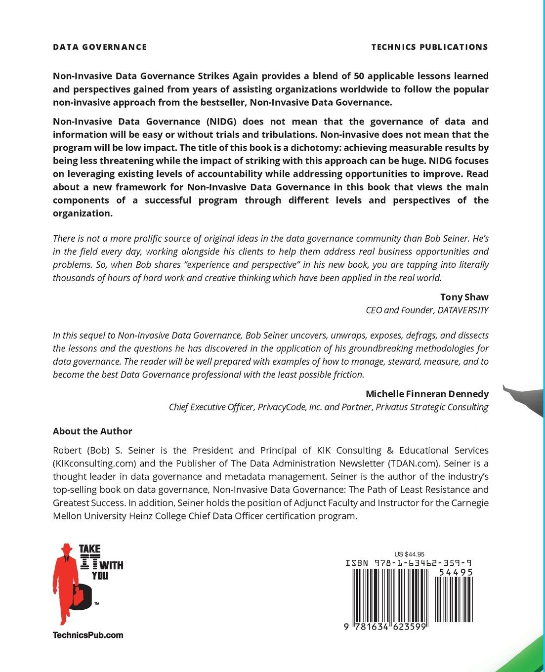 Rückseitencover Non-Invasive Data Governance Strikes Again