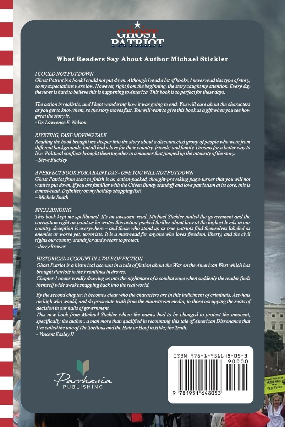 Rückseitencover Ghost Patriot