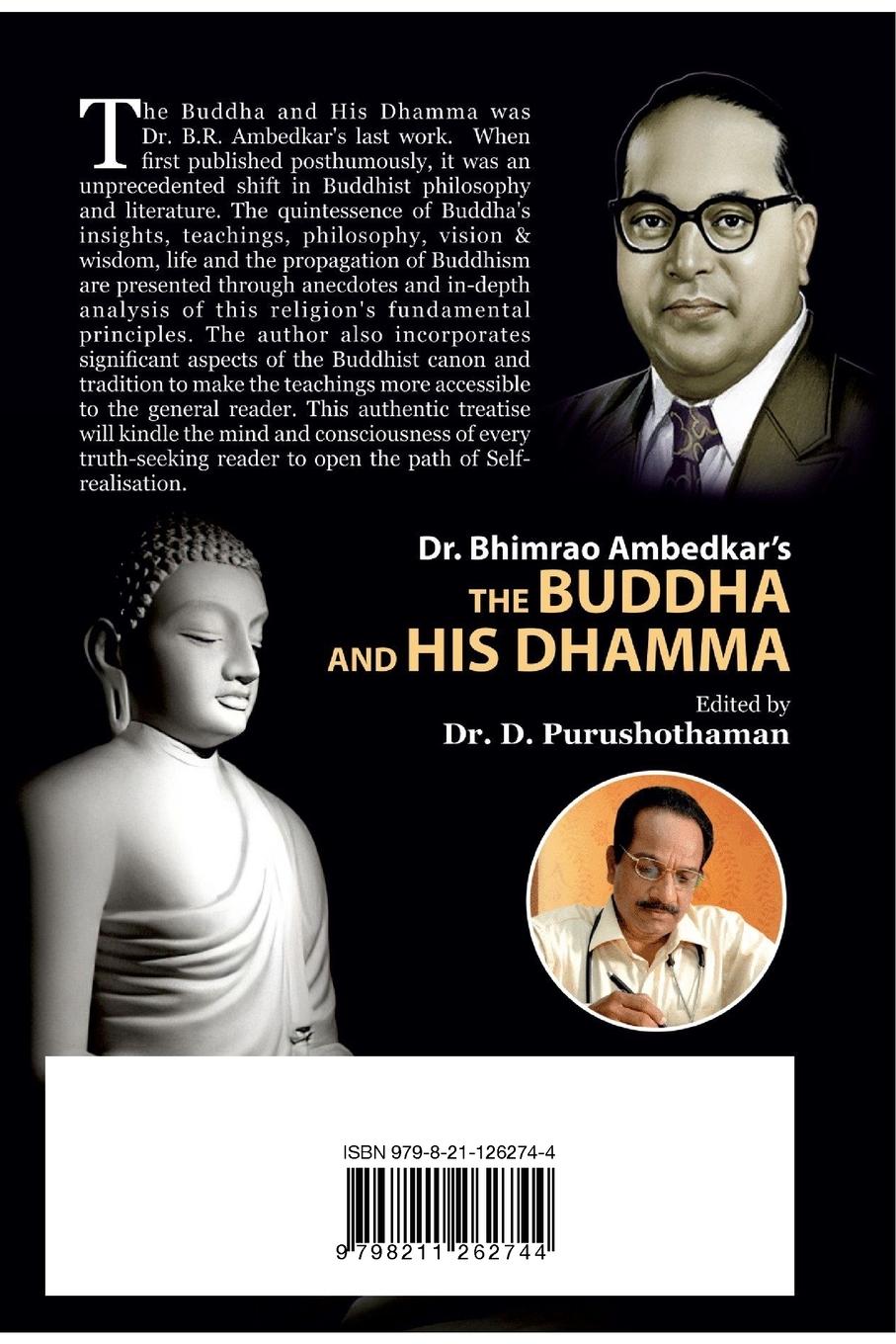 Rückseitencover The Buddha and His Dhamma