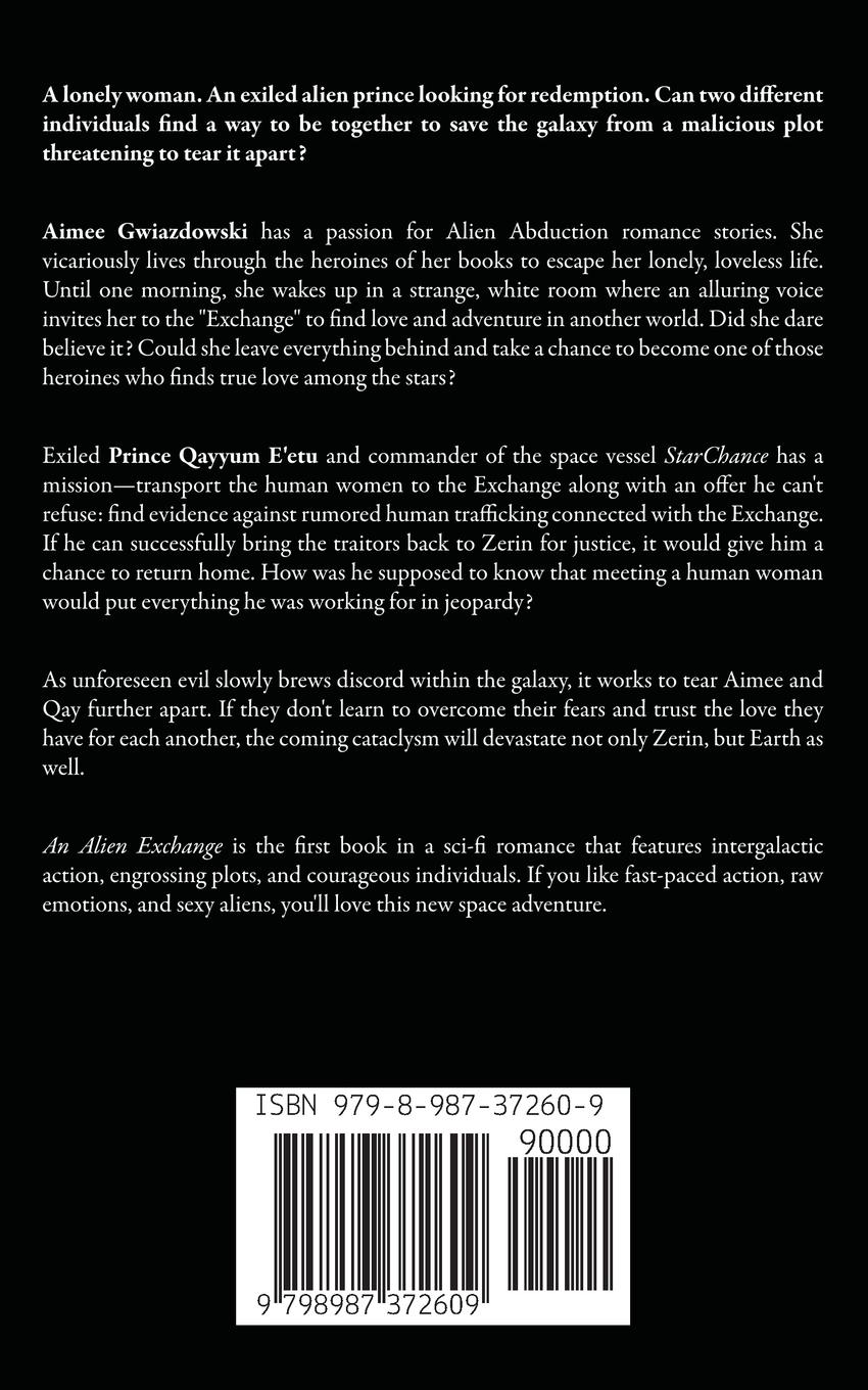 Rückseitencover An Alien Exchange