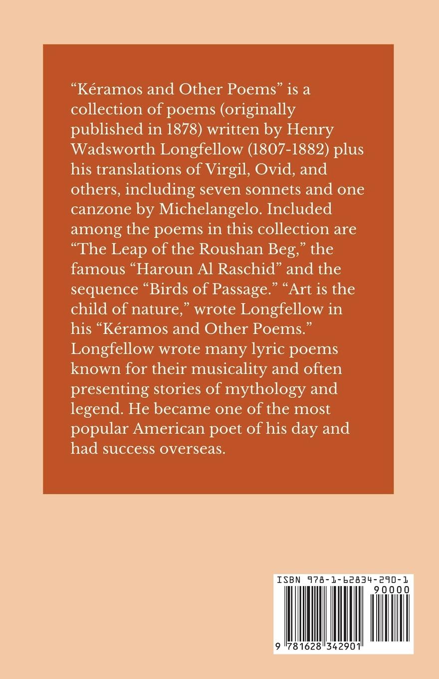 Rückseitencover Kéramos and Other Poems