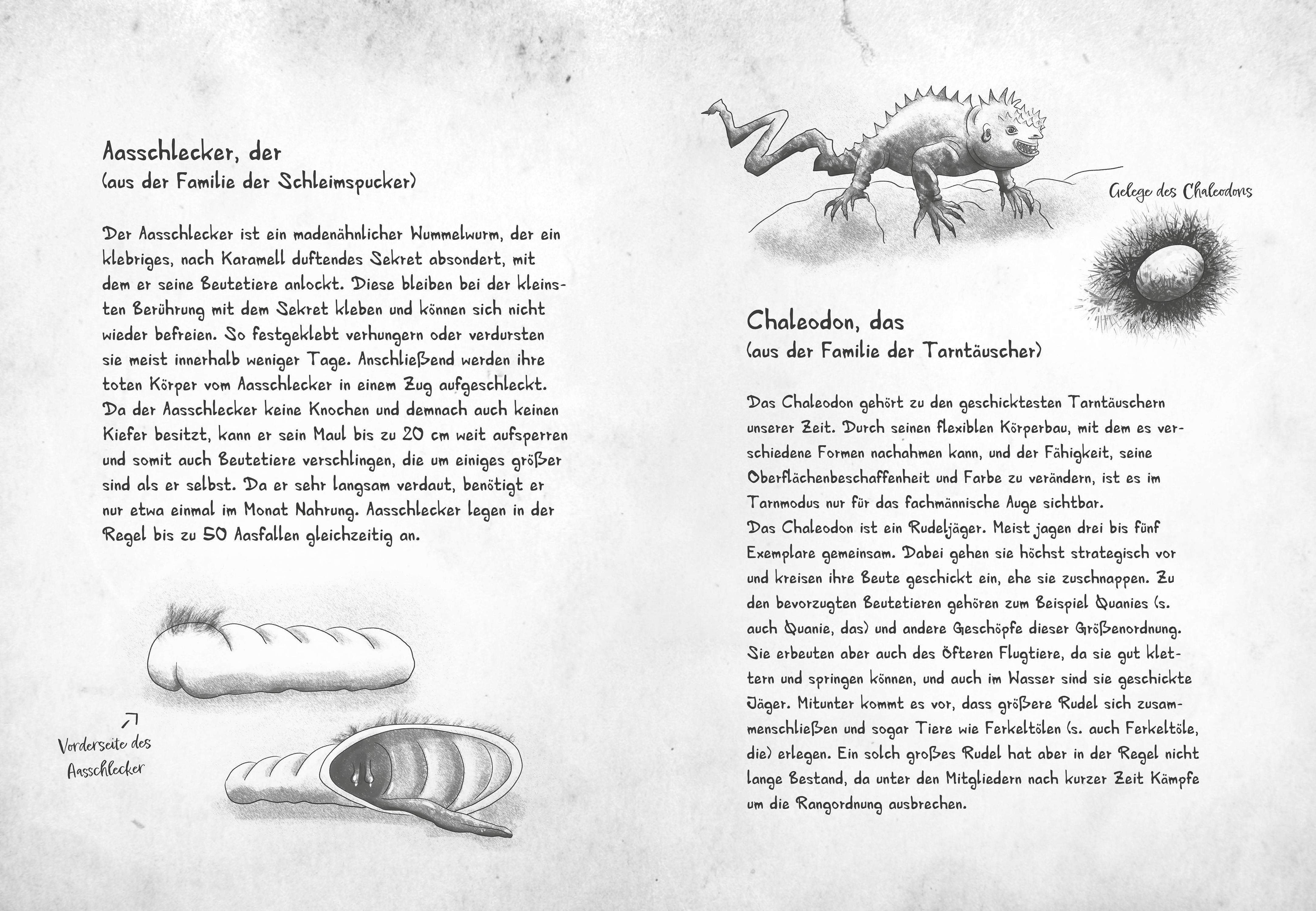 Beispielinhalt (Bild) Mein geheimes Leben als Monsterjäger - Warum du niemals in einen Gully fallen solltest