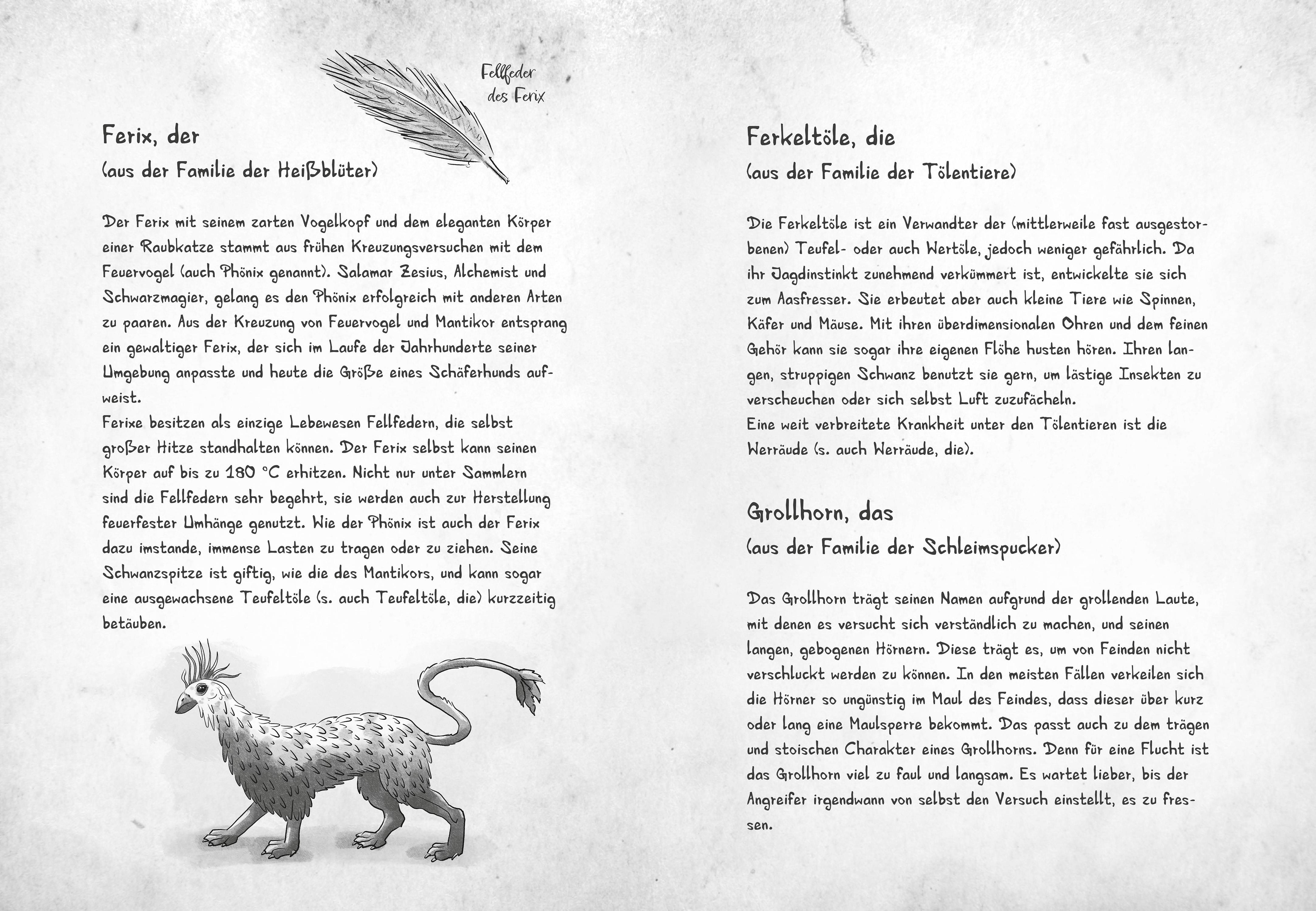 Beispielinhalt (Bild) Mein geheimes Leben als Monsterjäger - Warum du niemals in einen Gully fallen solltest