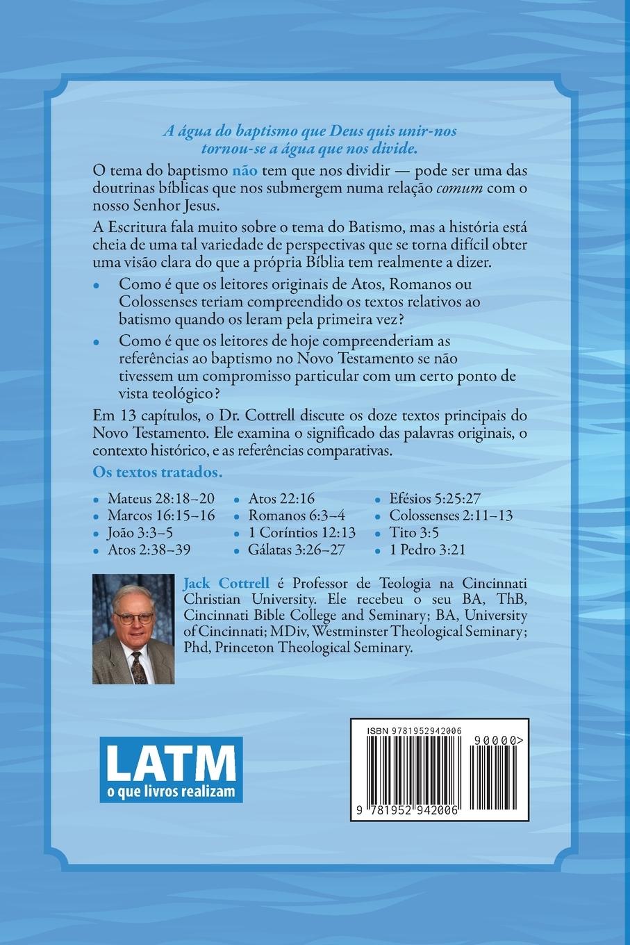 Rückseitencover Batismo