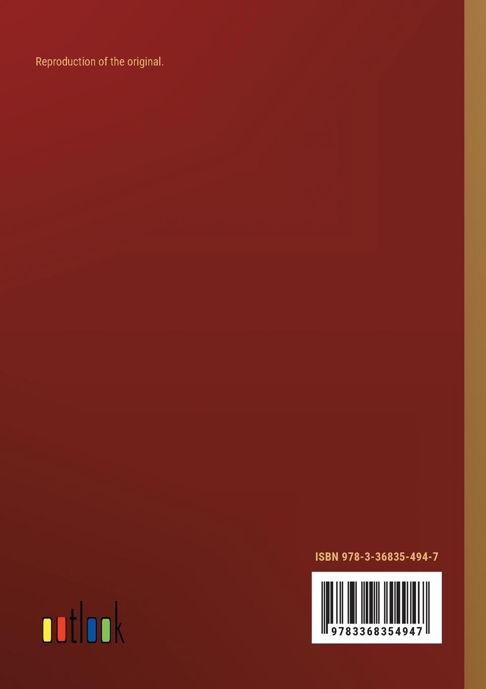 Rückseitencover Myths and Legends of Our Own Land; In Two Volumes