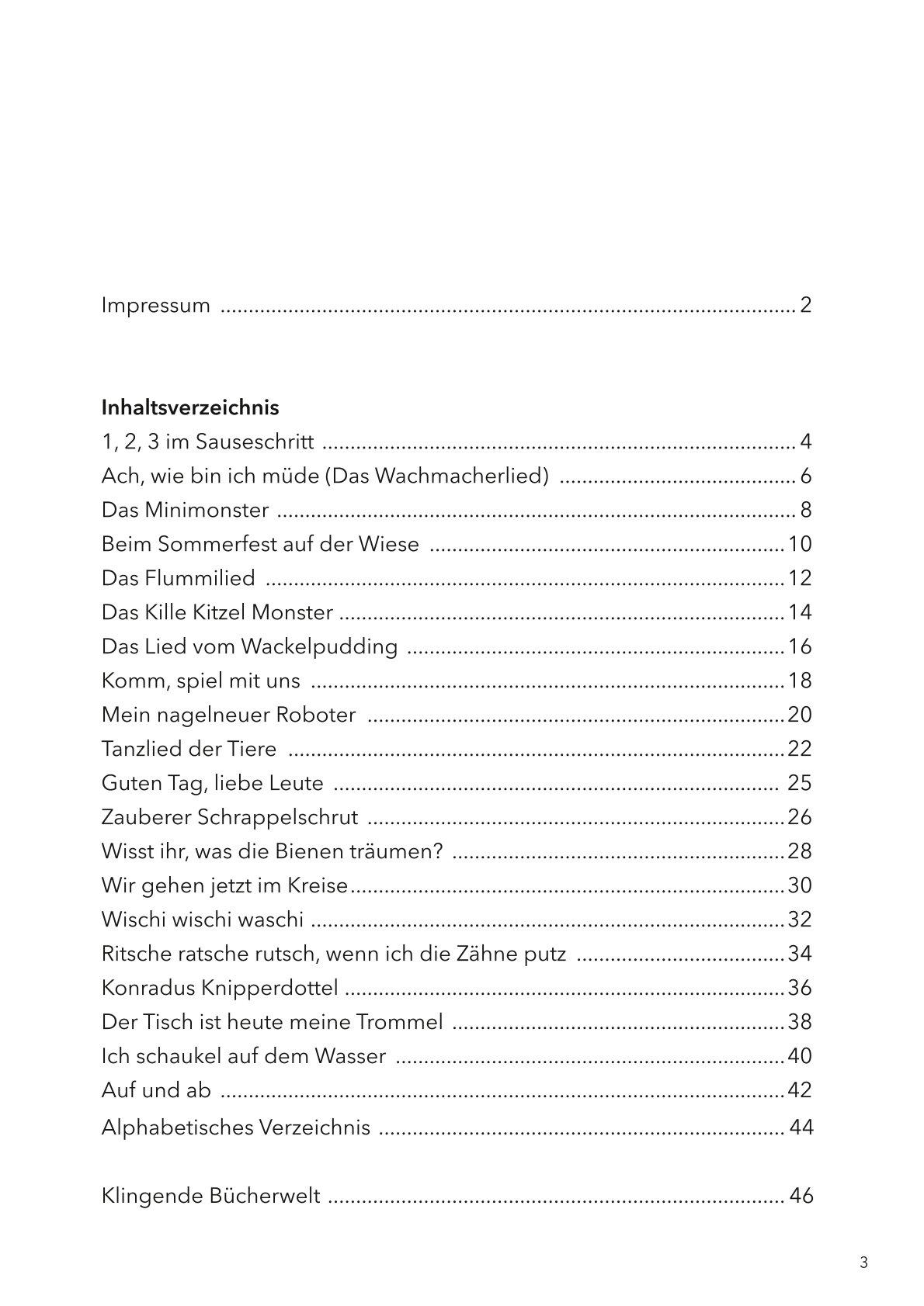 Beispielinhalt (Bild) Detlev Jöckers Kinderlieder - Klavierausgabe