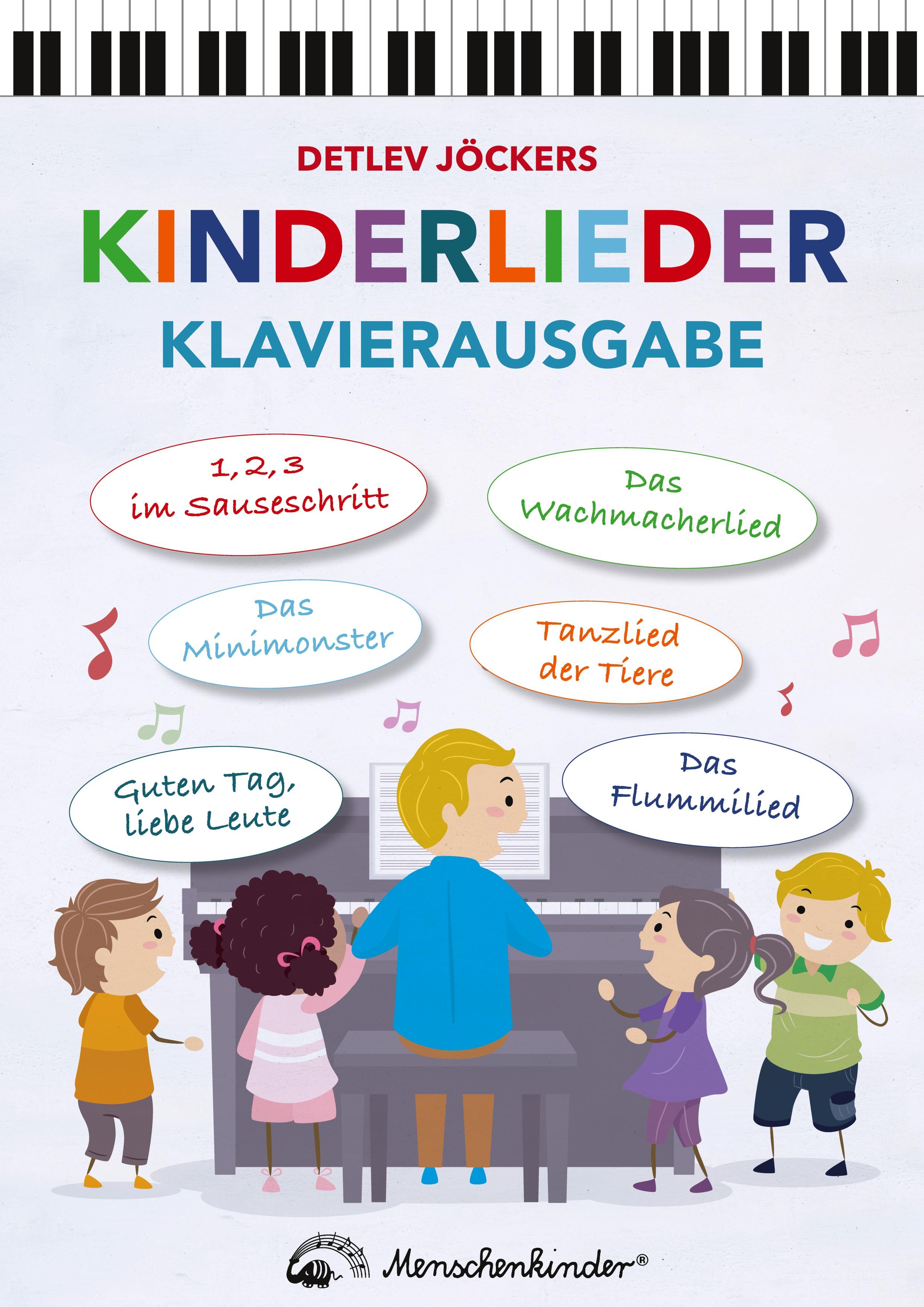 Vorderes Coverbild Detlev Jöckers Kinderlieder - Klavierausgabe