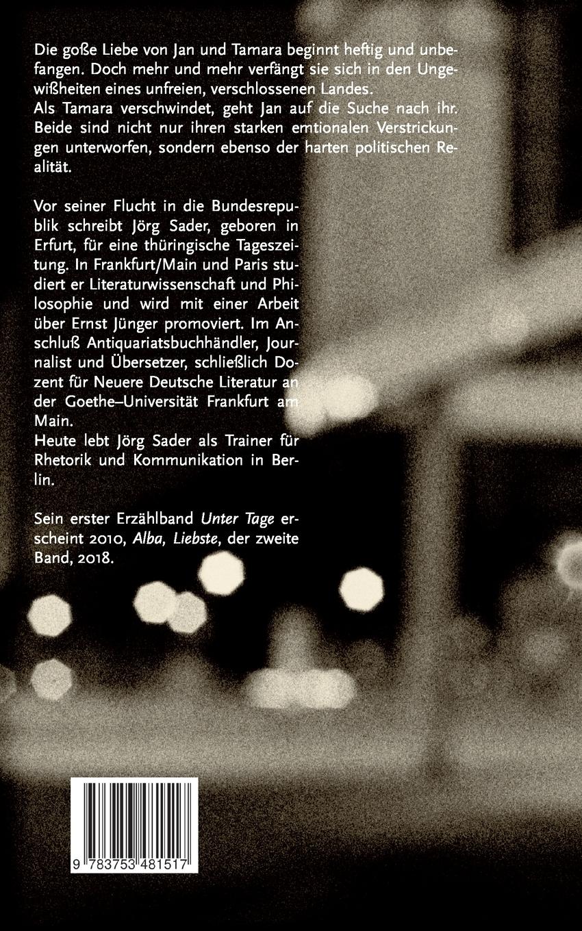 Rückseitencover Das Flüstern der Augen